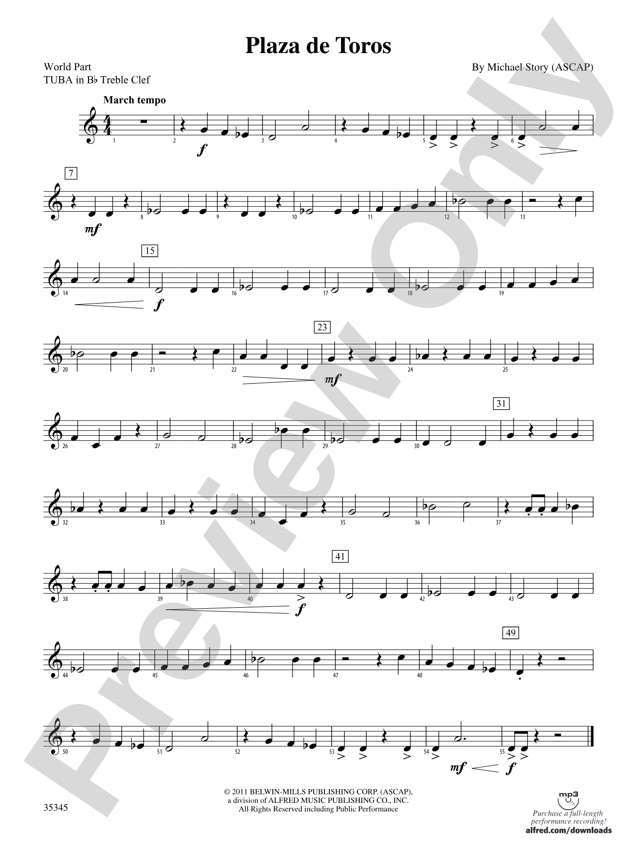 Plaza de Toros: (wp) B-flat Tuba T.C.