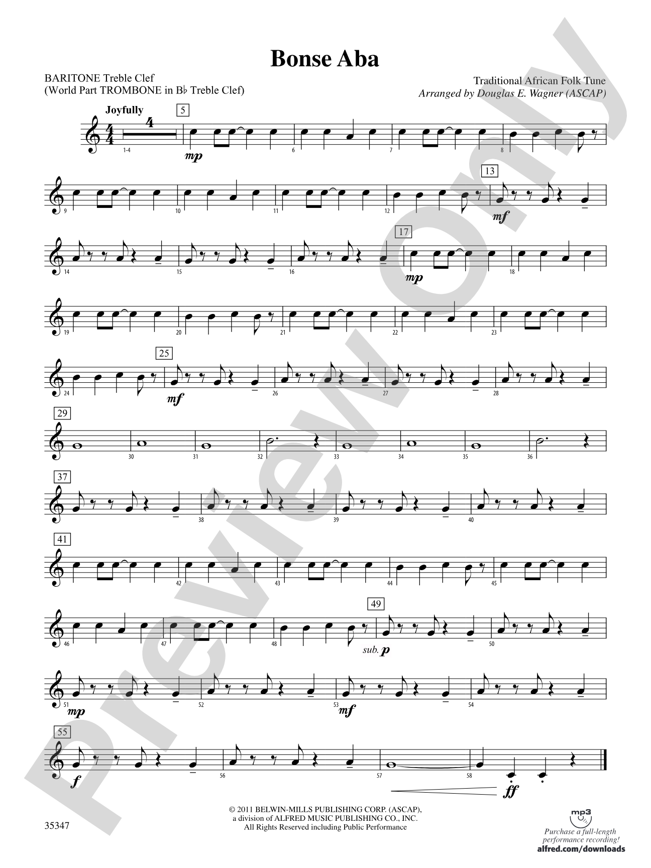 Bonse Aba: Baritone T.C.
