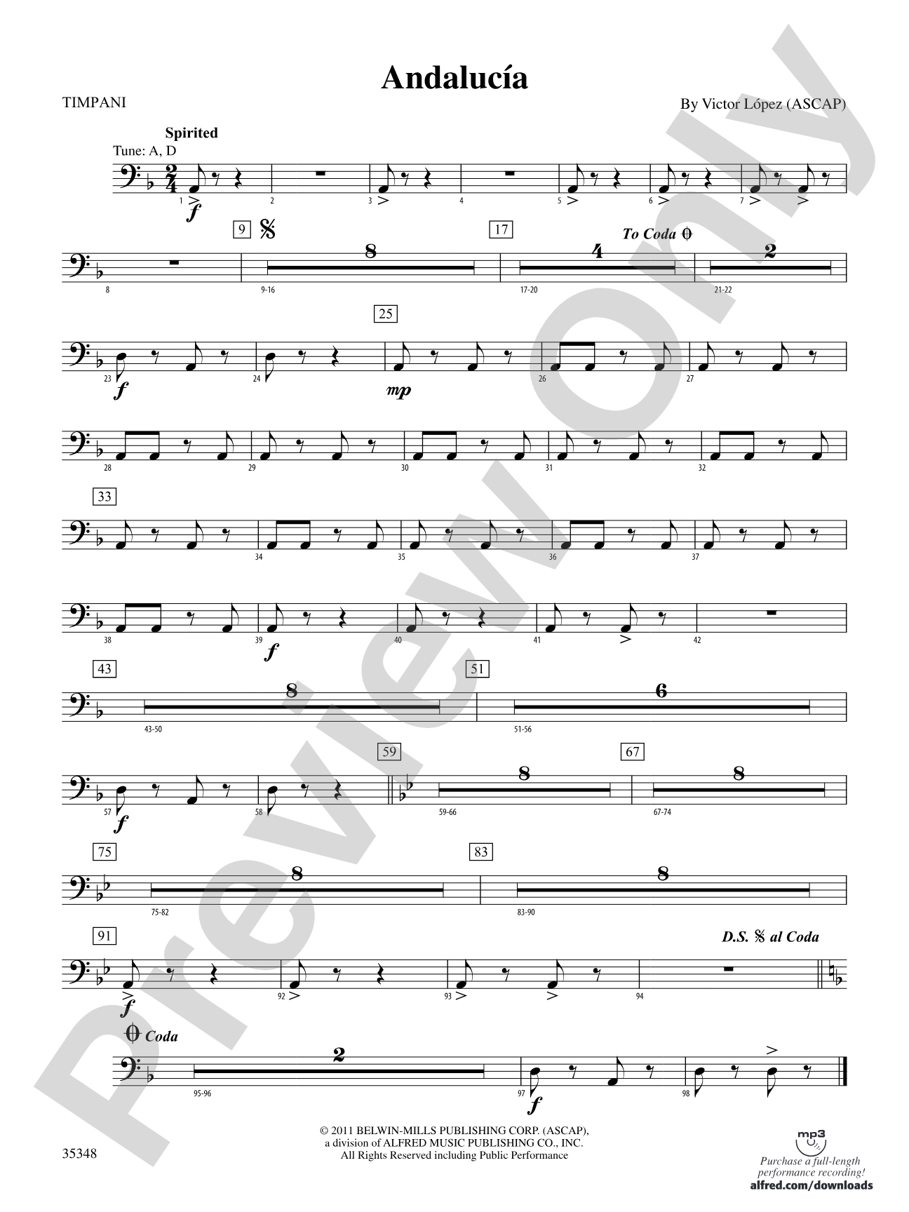 Andalucía: Timpani