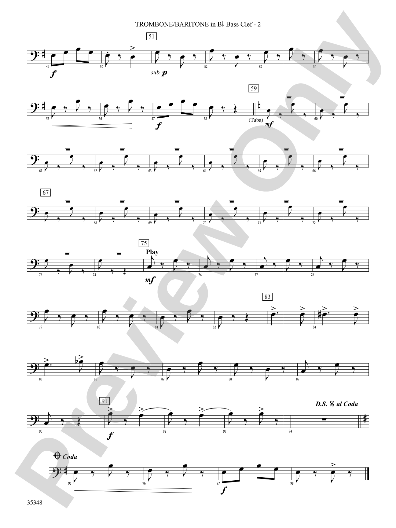 Andalucía: (wp) B-flat Baritone B.C.