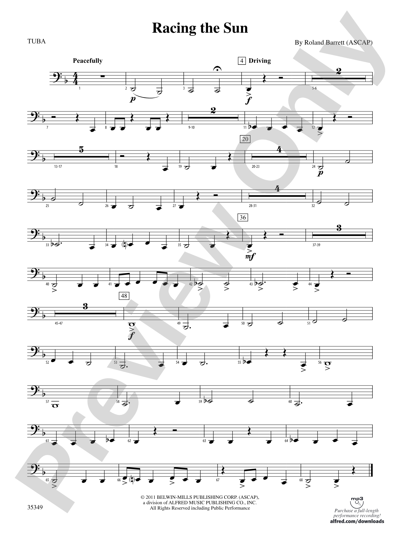 Racing the Sun: Tuba