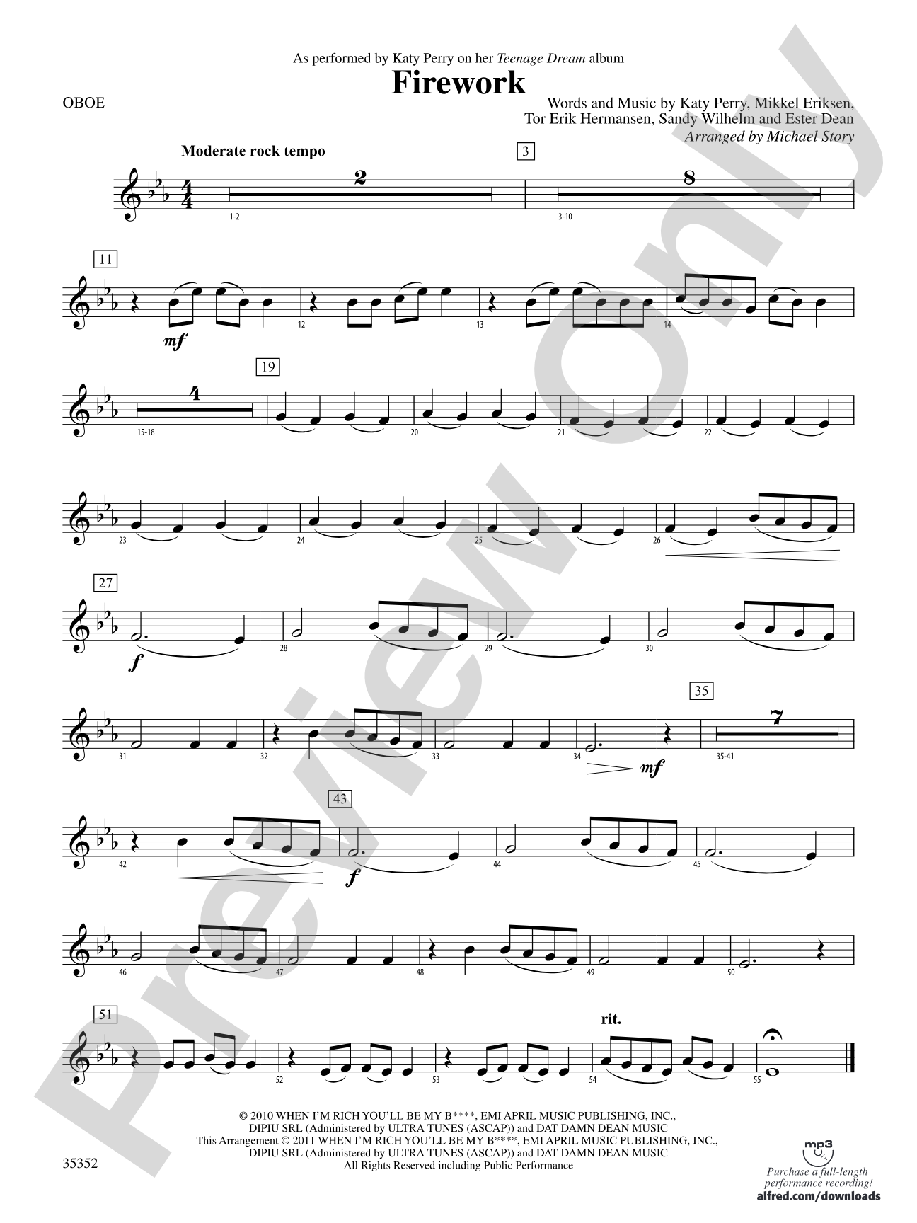 Firework: Oboe