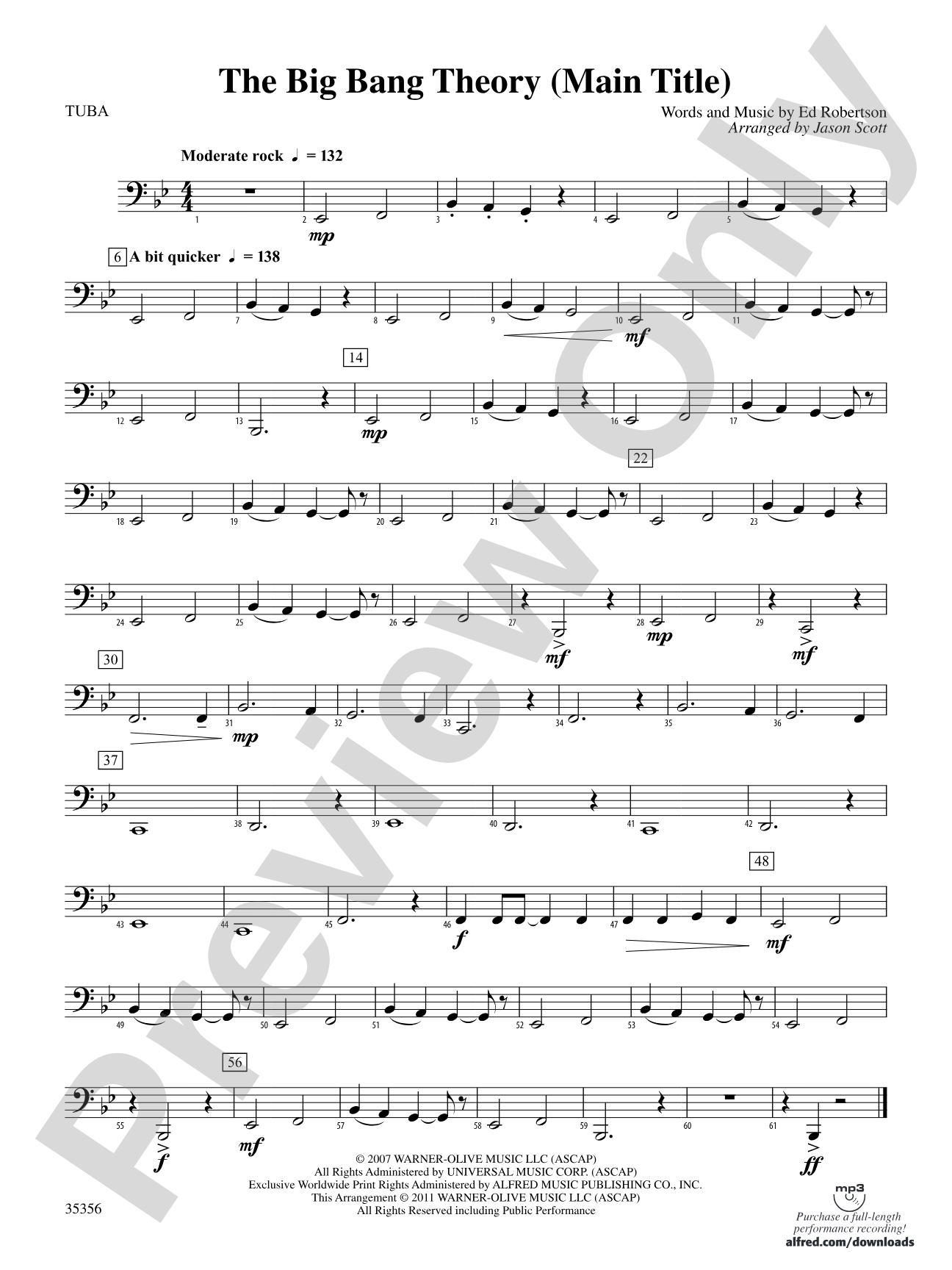 The Big Bang Theory (Main Title): Tuba