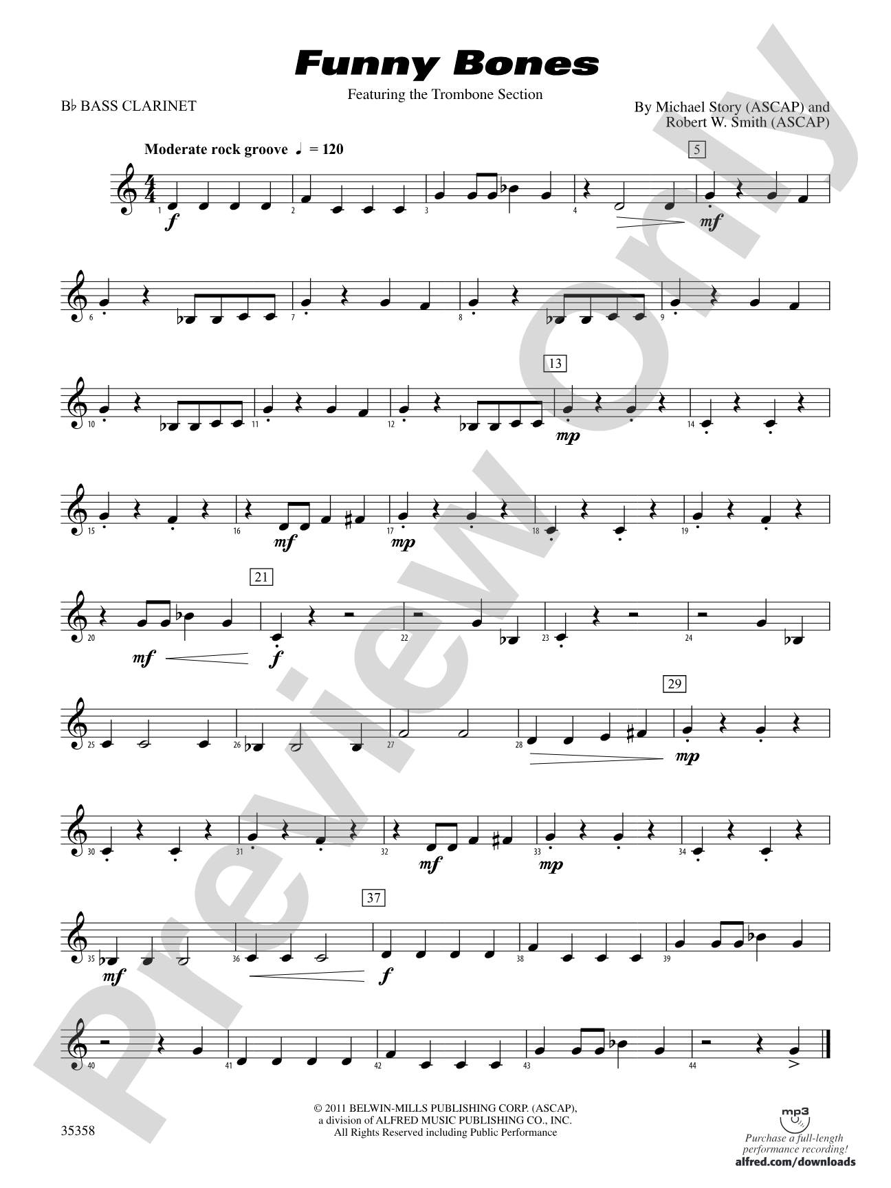 Funny Bones: B-flat Bass Clarinet