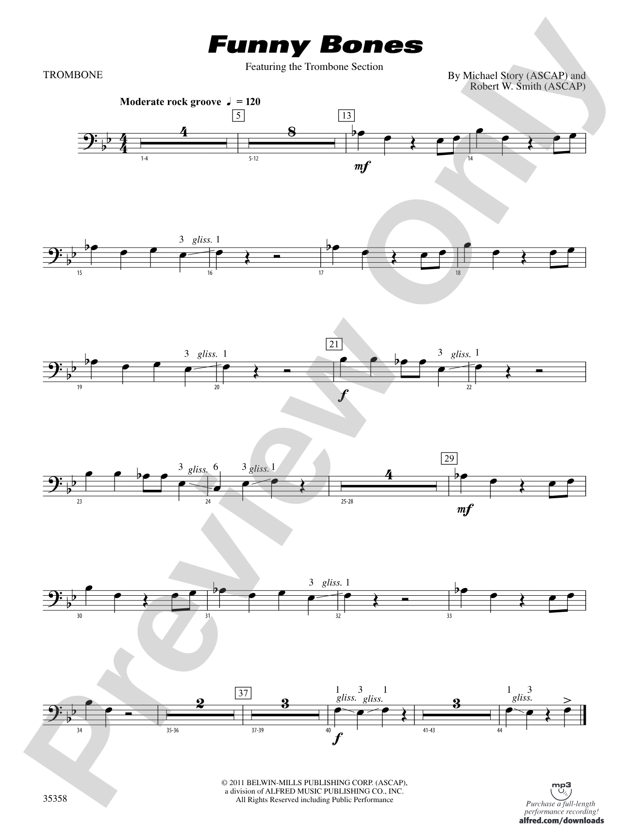Funny Bones: 1st Trombone