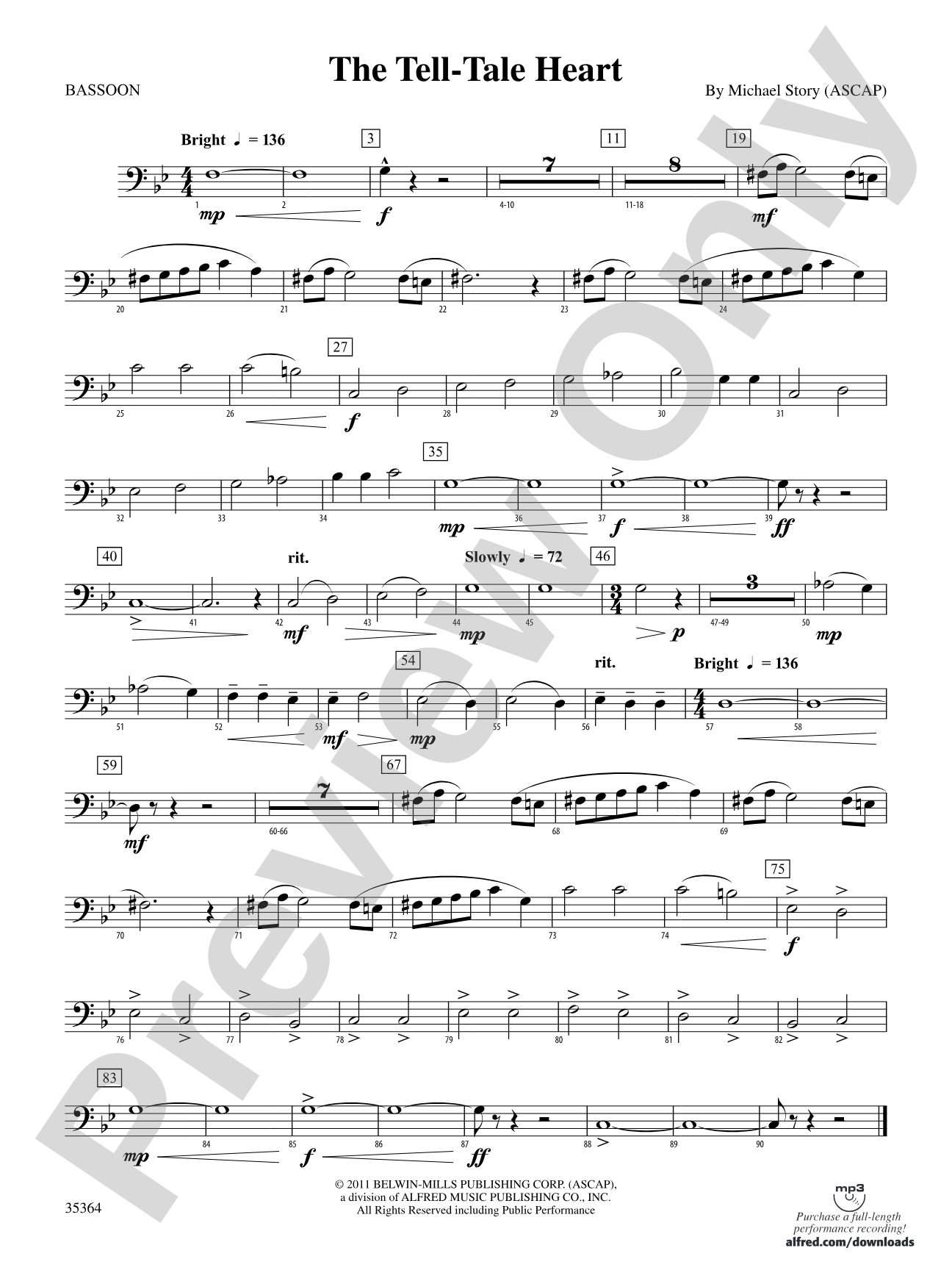 The Tell-Tale Heart: Bassoon