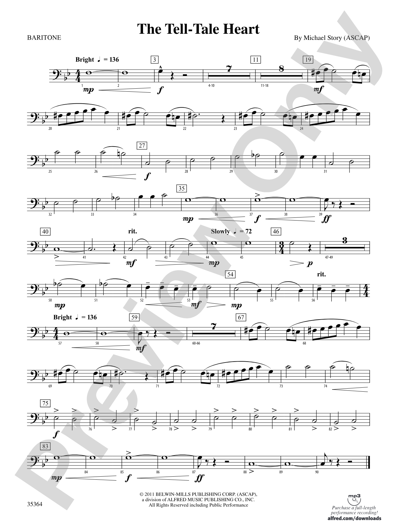 The Tell-Tale Heart: Baritone B.C.