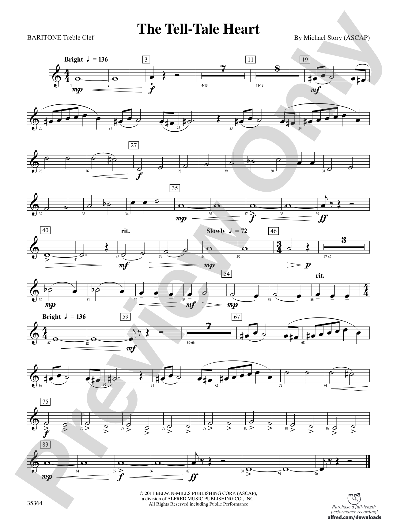 The Tell-Tale Heart: Baritone T.C.