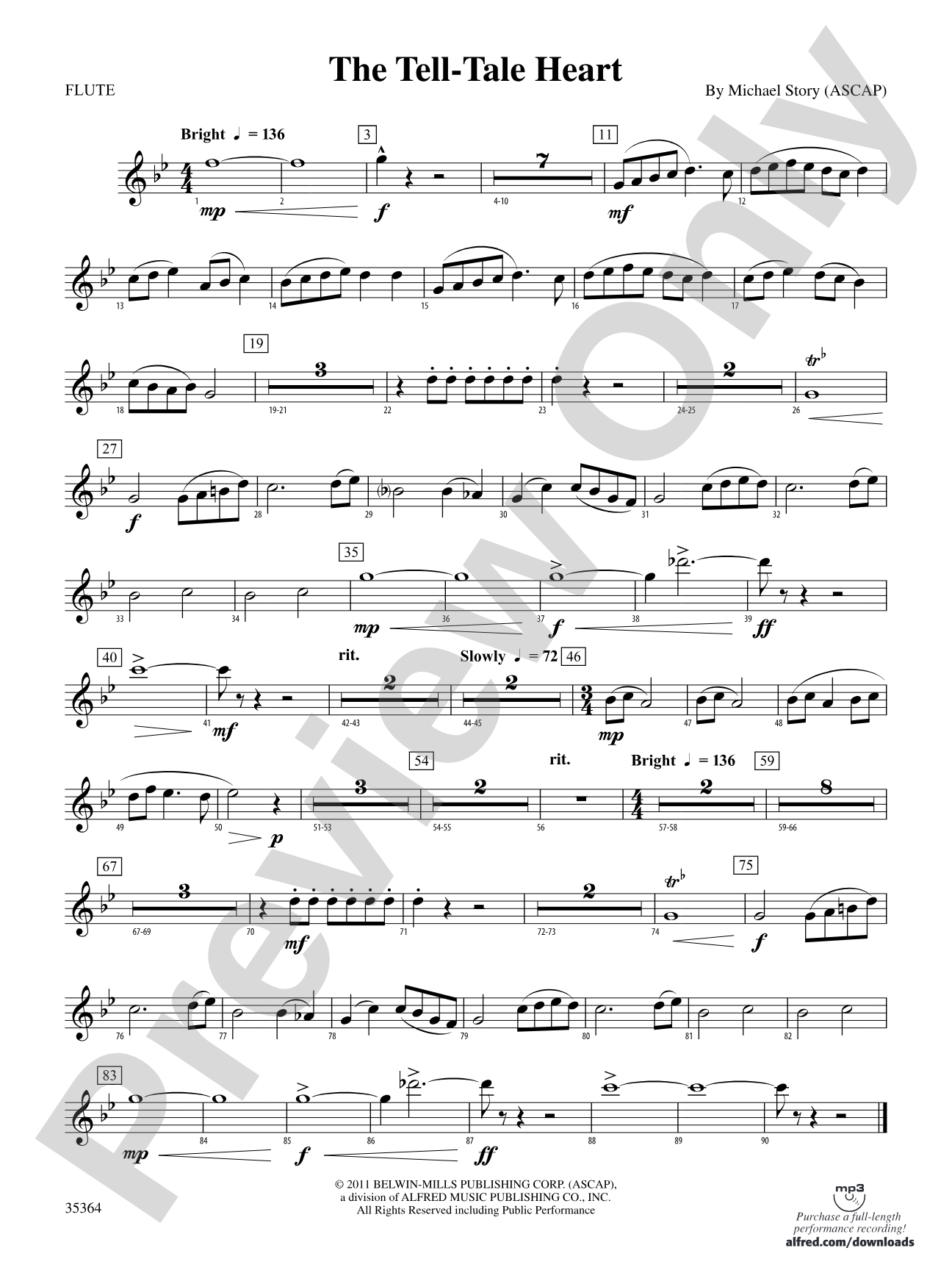 The Tell-Tale Heart: Flute