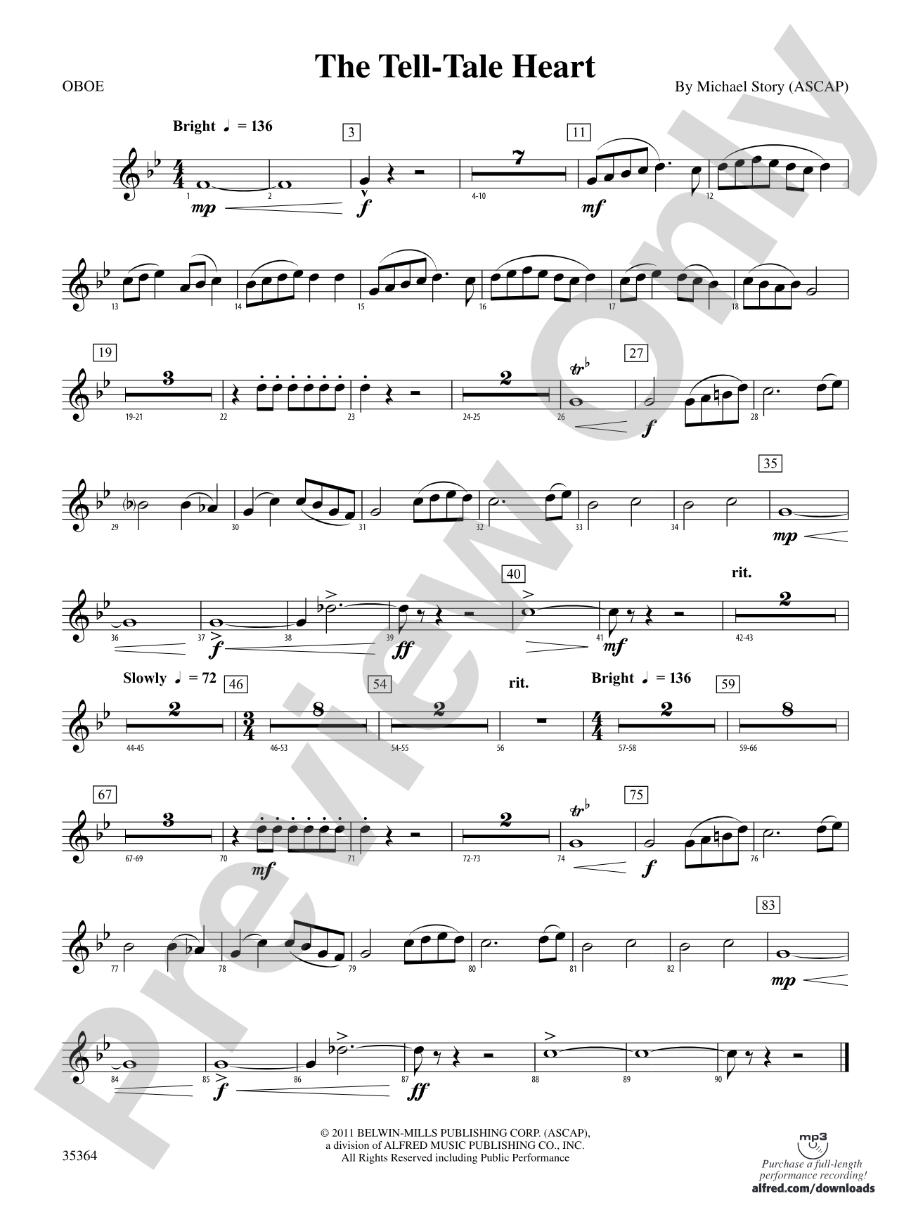 The Tell-Tale Heart: Oboe