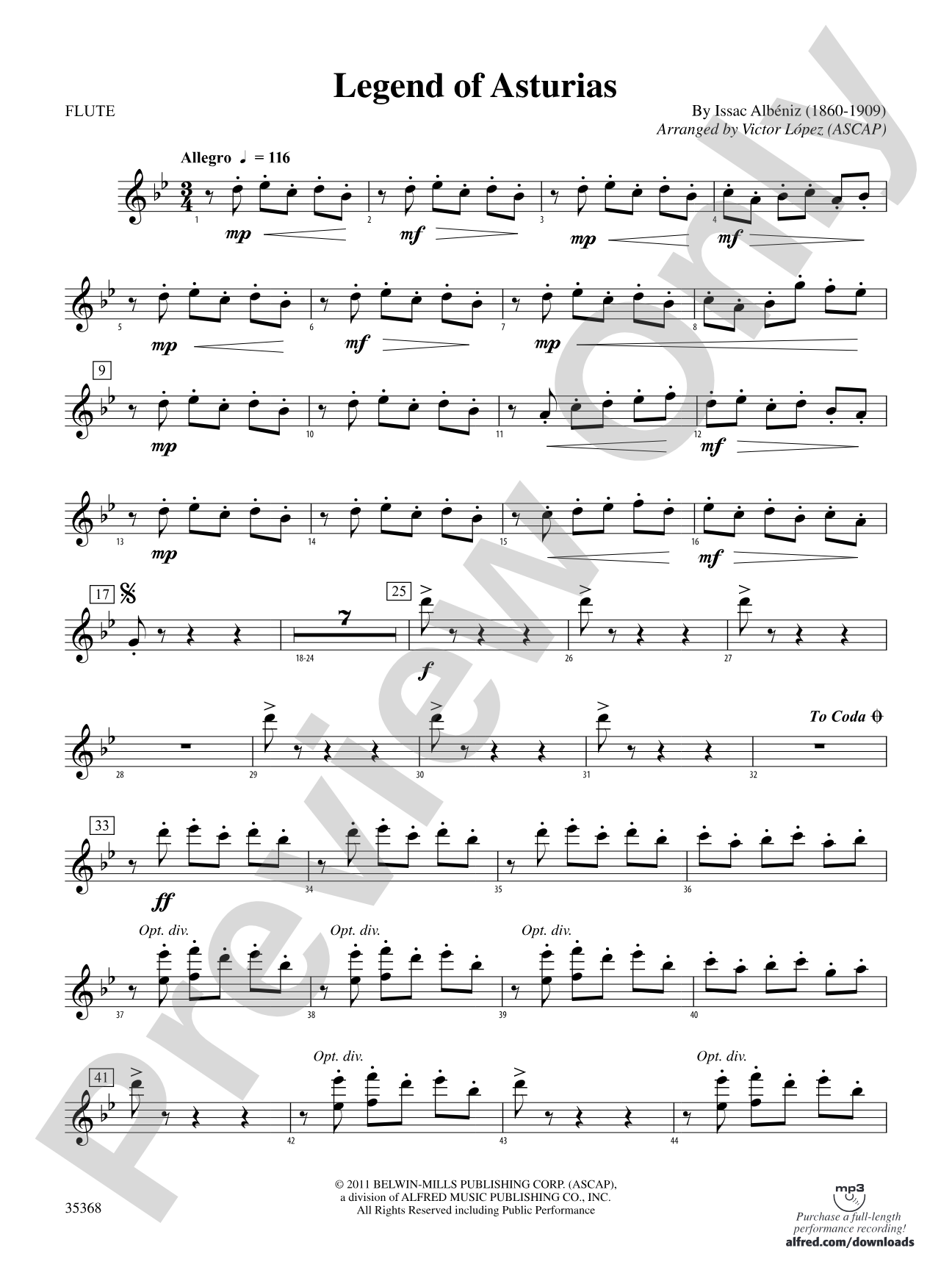 The Legend of Asturias: Flute