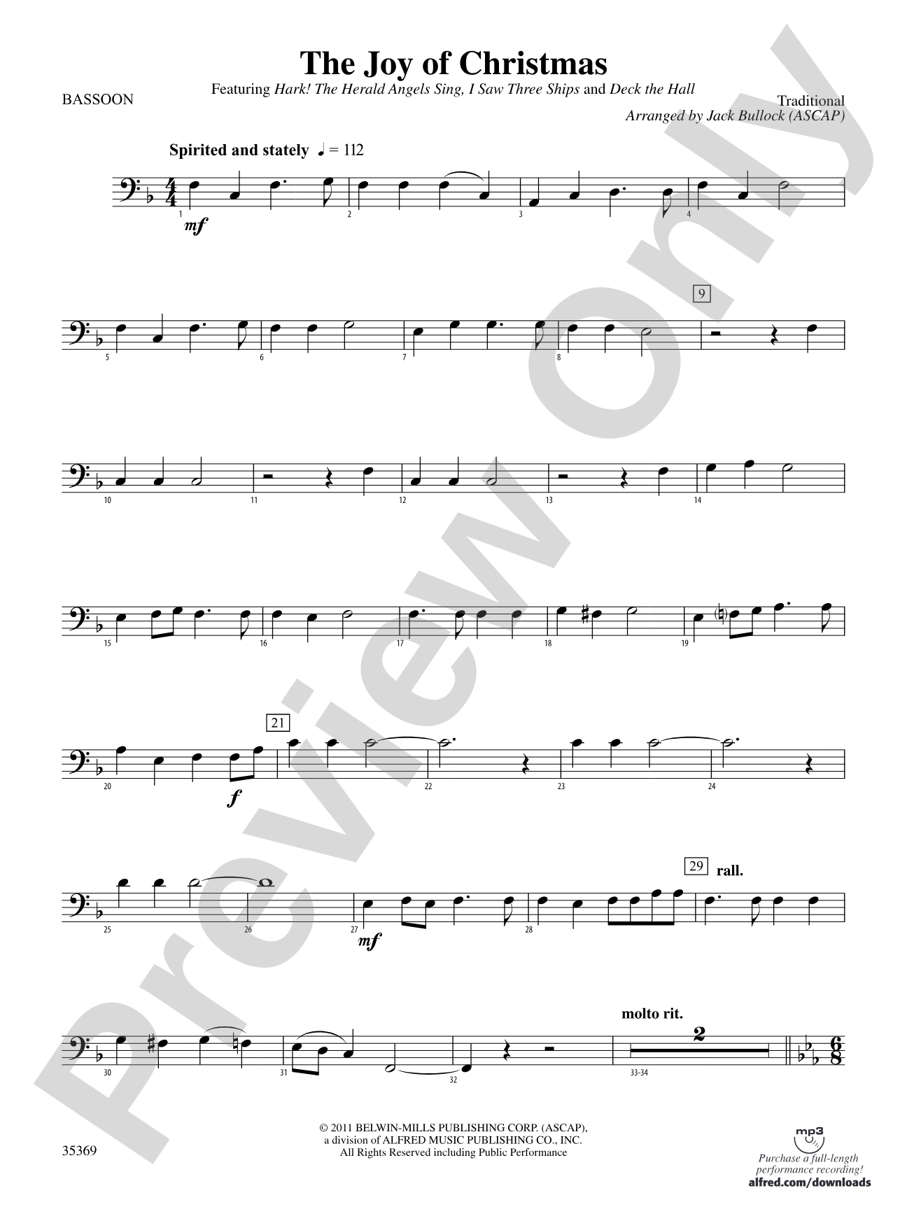 The Joy of Christmas: Bassoon