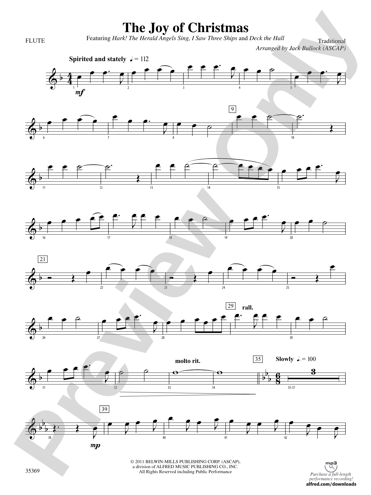 The Joy of Christmas: Flute