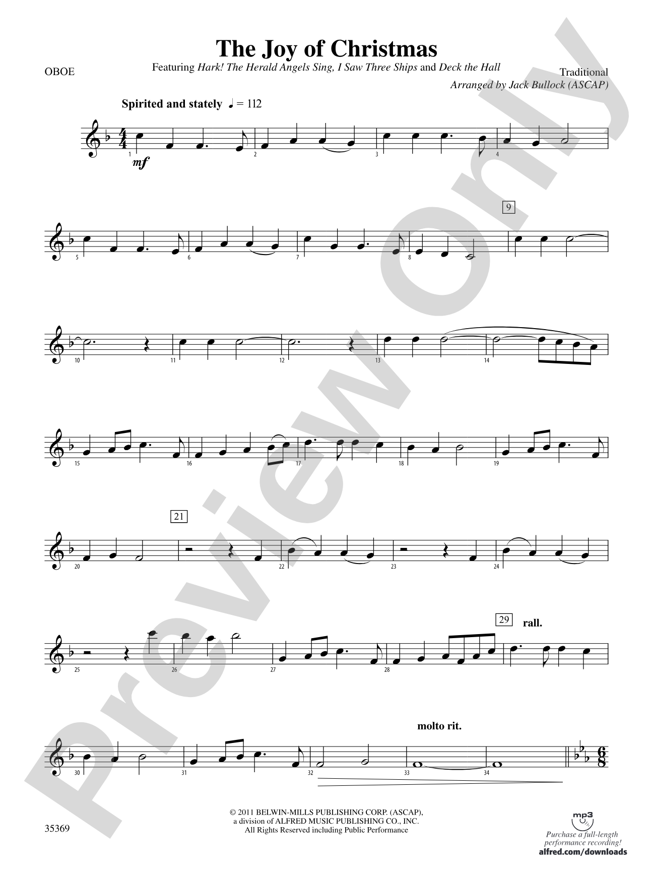 The Joy of Christmas: Oboe