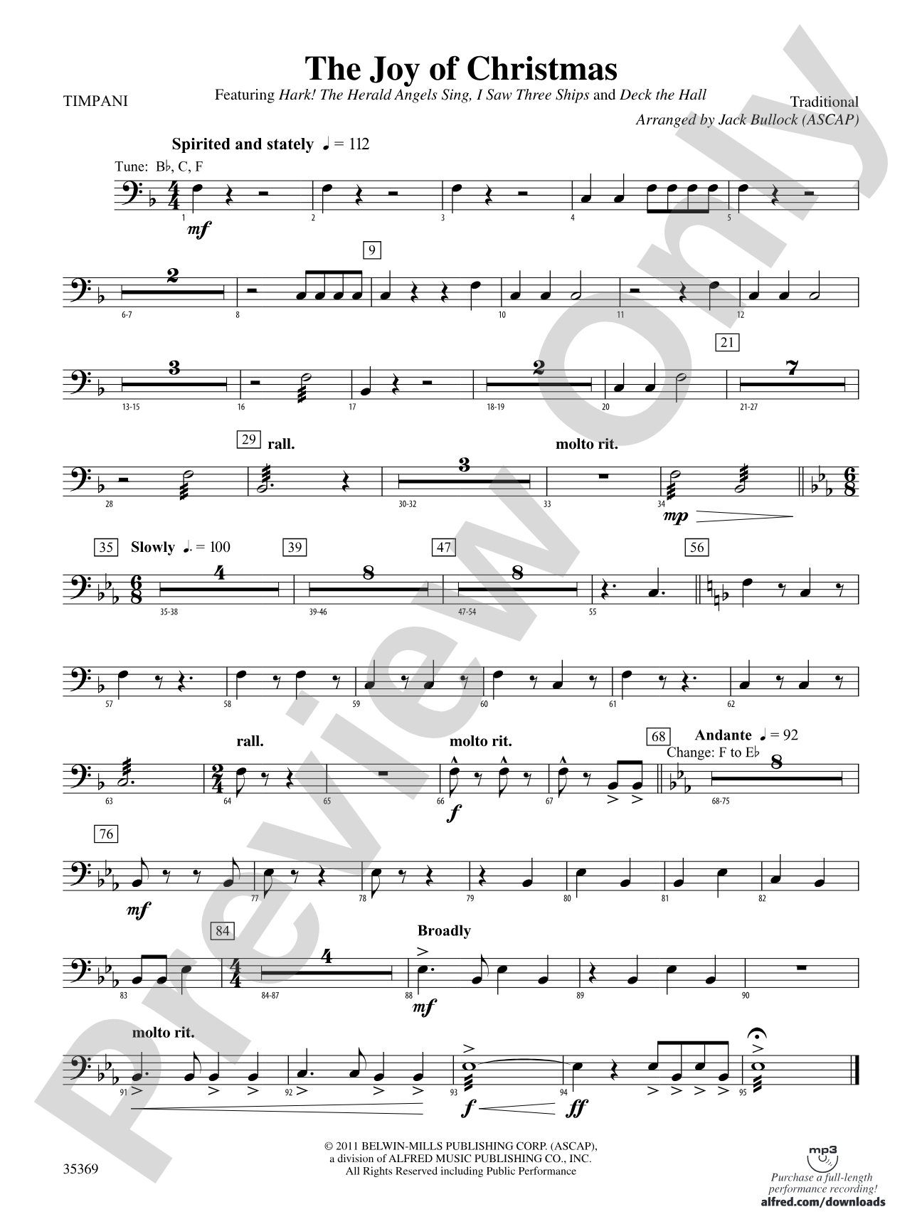 The Joy of Christmas: Timpani