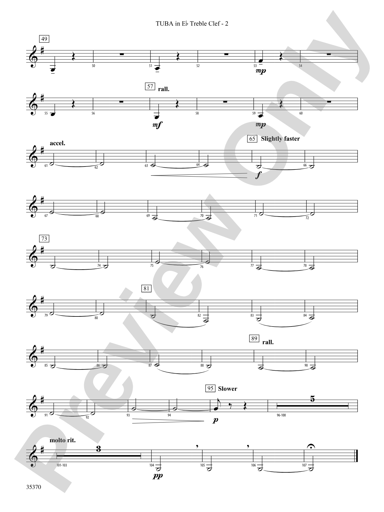 Andante (from Prince Igor): (wp) E-flat Tuba T.C.