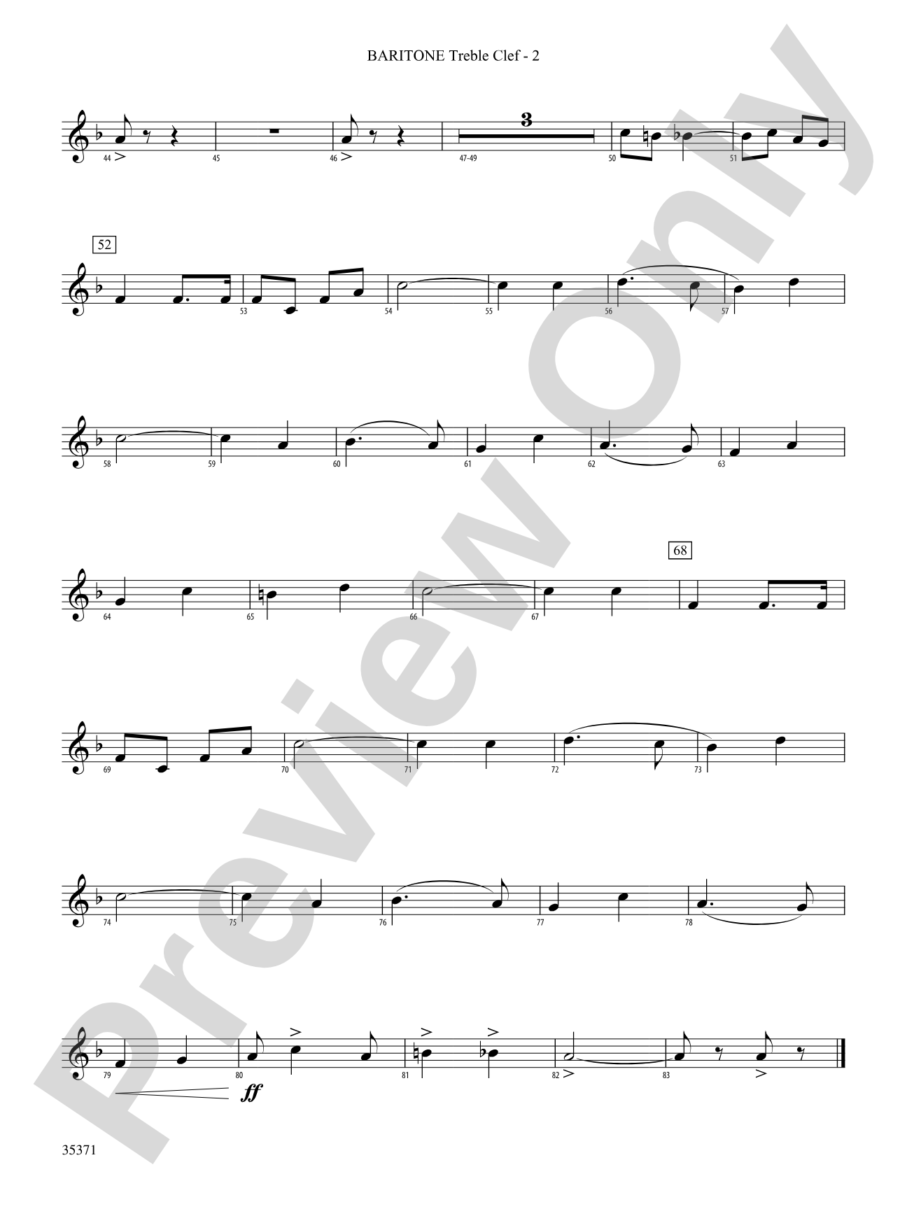 Semper Paratus: (wp) Baritone T.C.