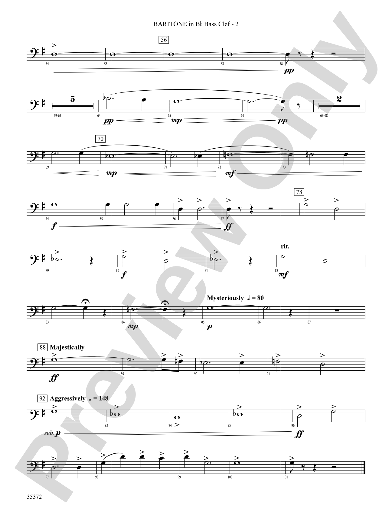 Structures: (wp) B-flat Baritone B.C.