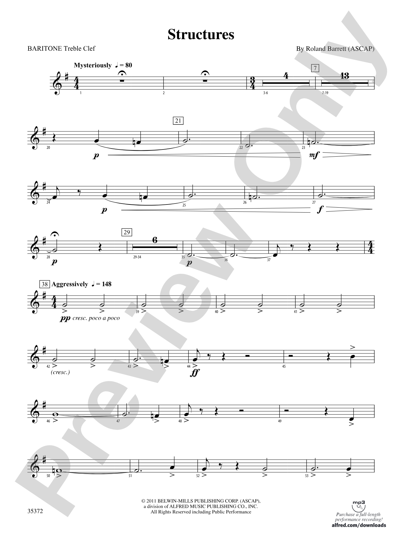 Structures: (wp) Baritone T.C.