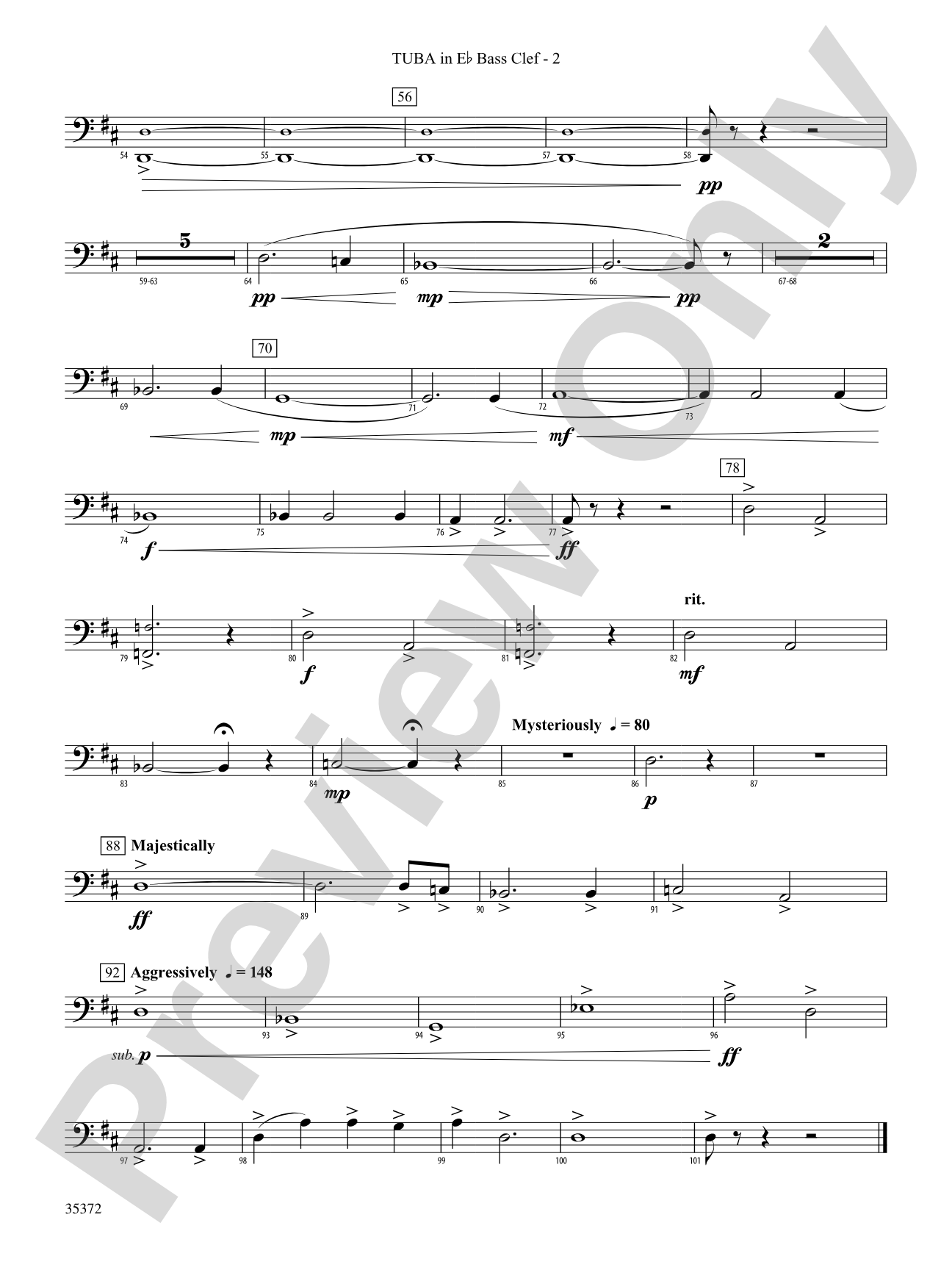 Structures: (wp) E-flat Tuba B.C.