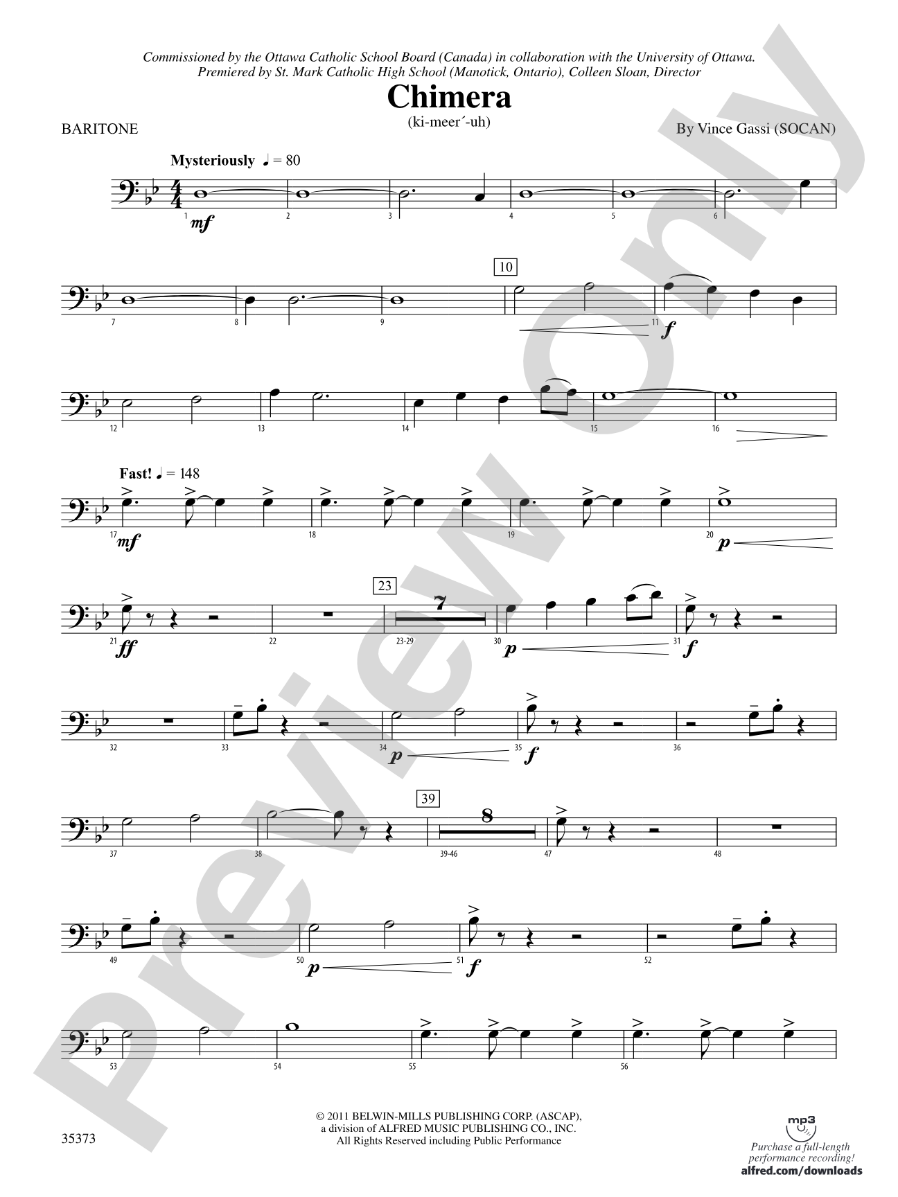 Chimera: Baritone B.C.
