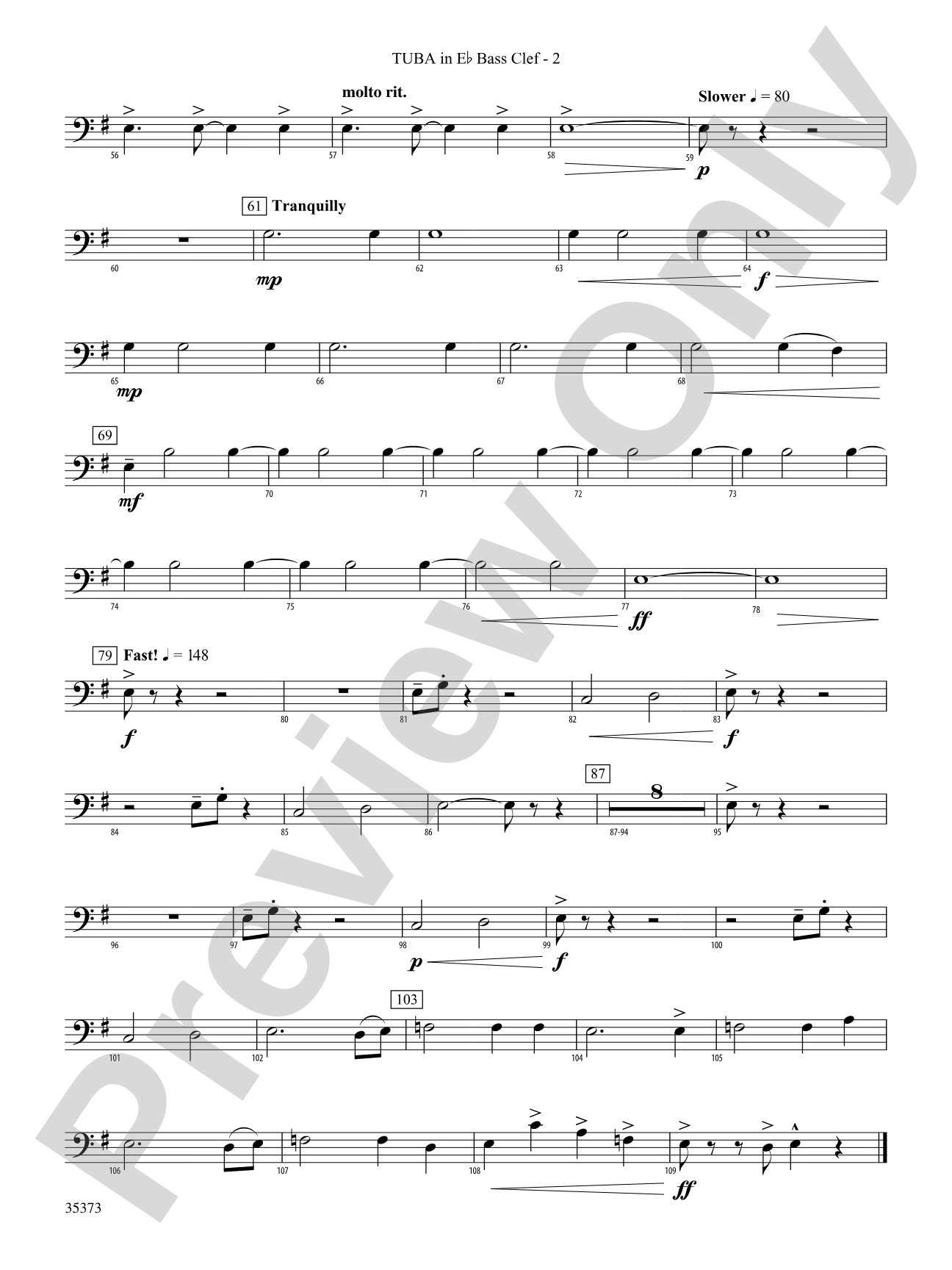 Chimera: (wp) E-flat Tuba B.C.