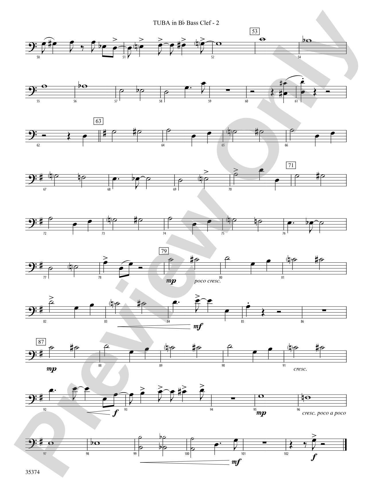 At the Ragtime Ball: (wp) B-flat Tuba B.C.