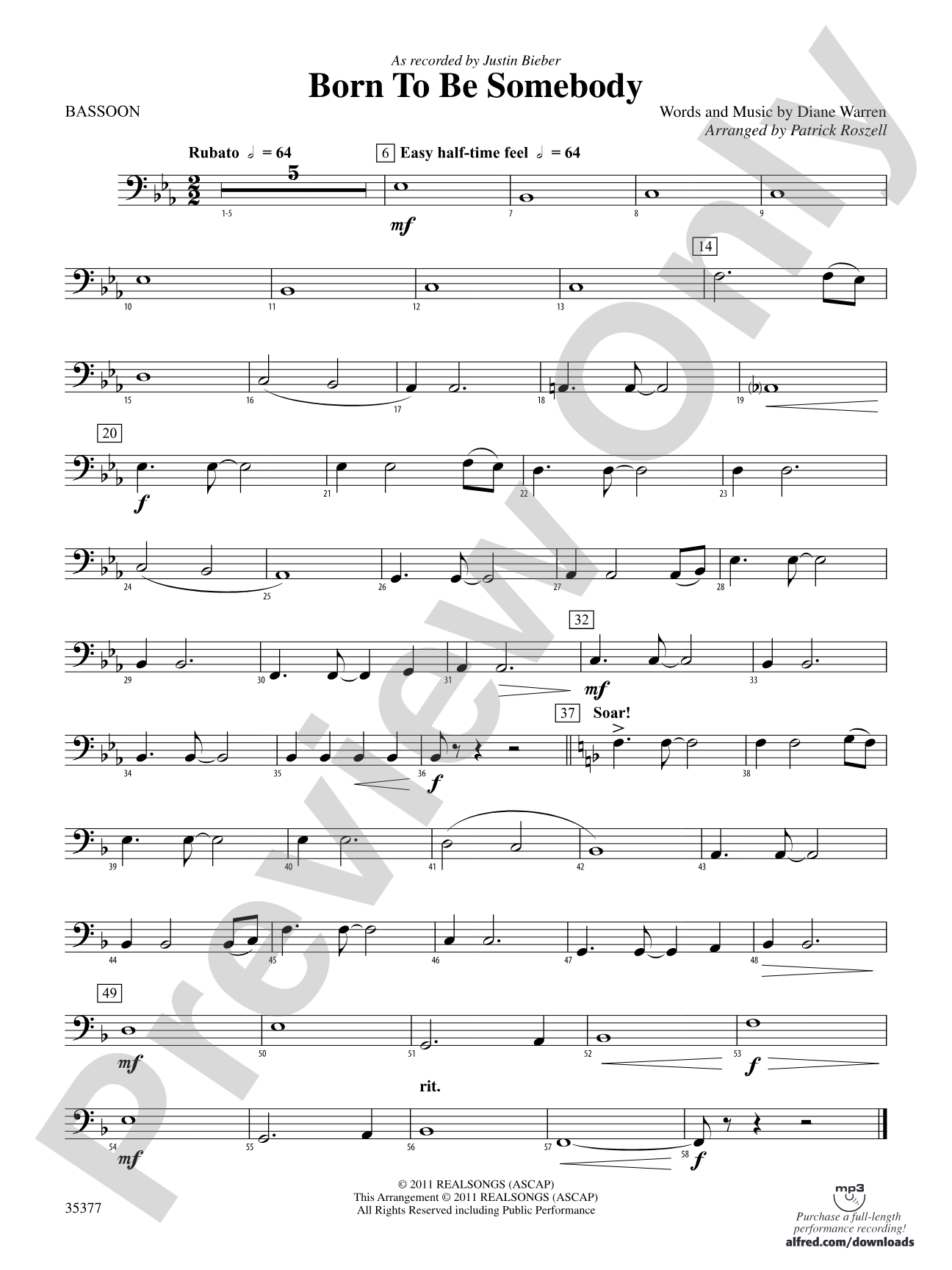 Born to be Somebody: Bassoon
