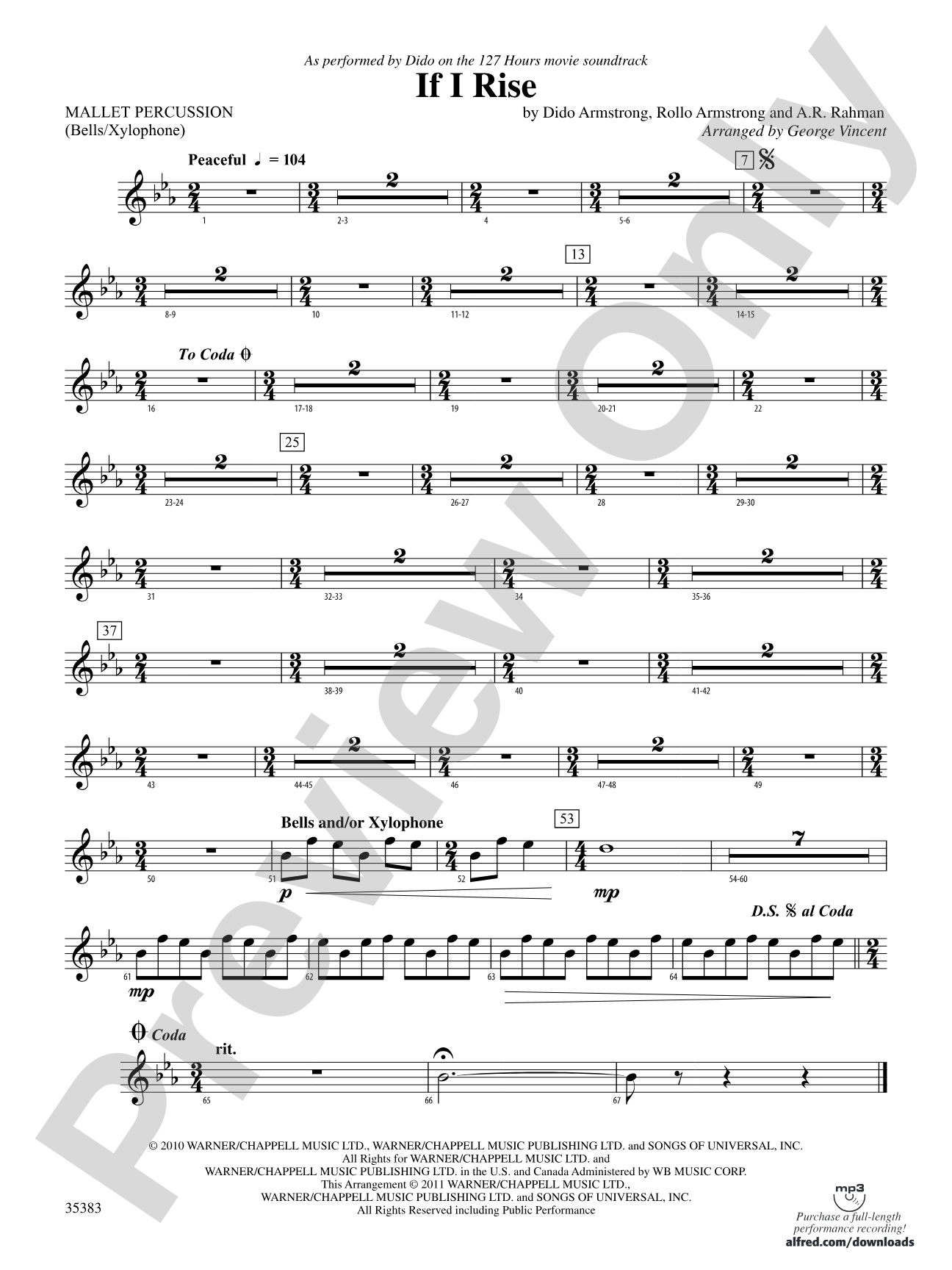 If I Rise: Mallets