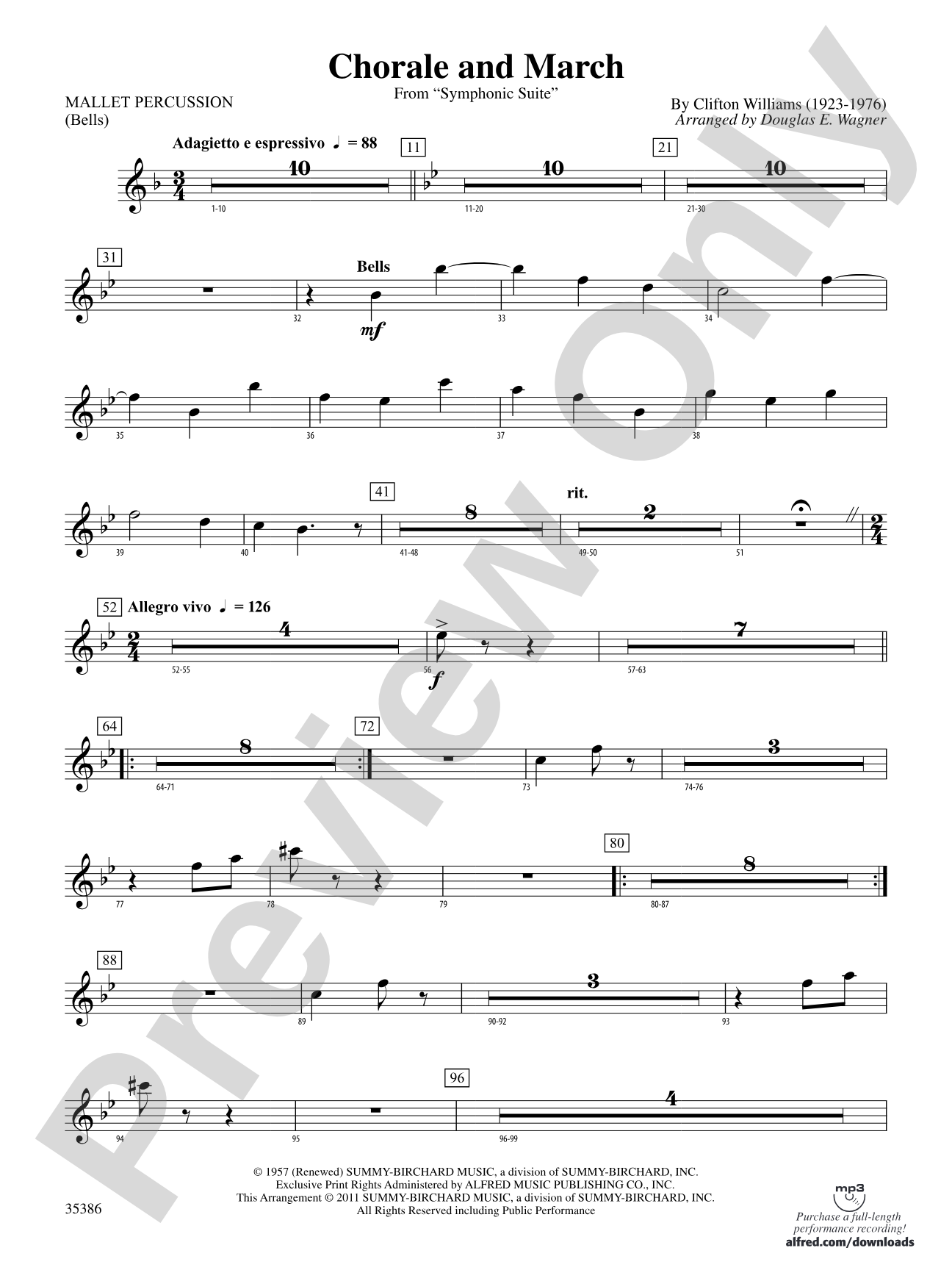 Chorale and March: Mallets