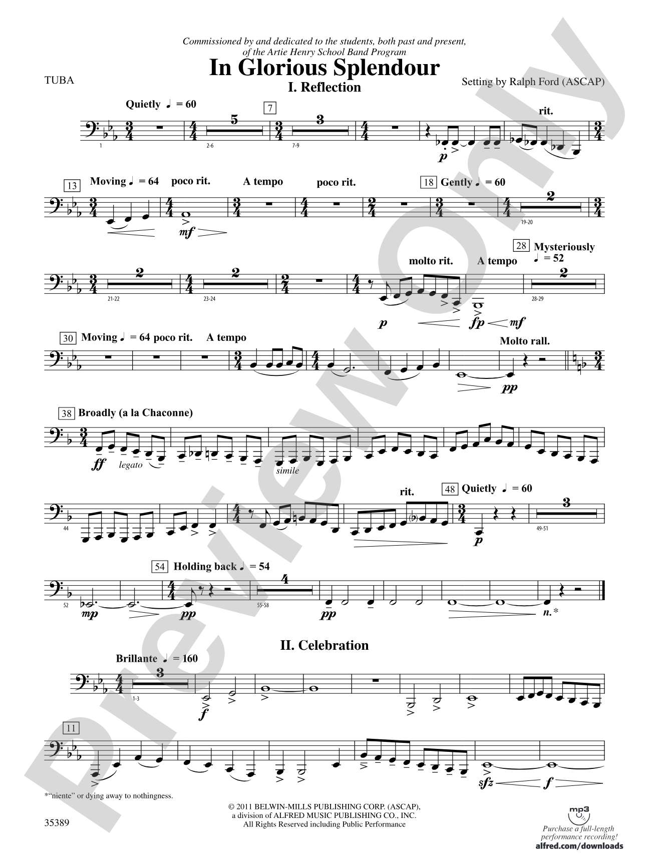 In Glorious Splendour: Tuba