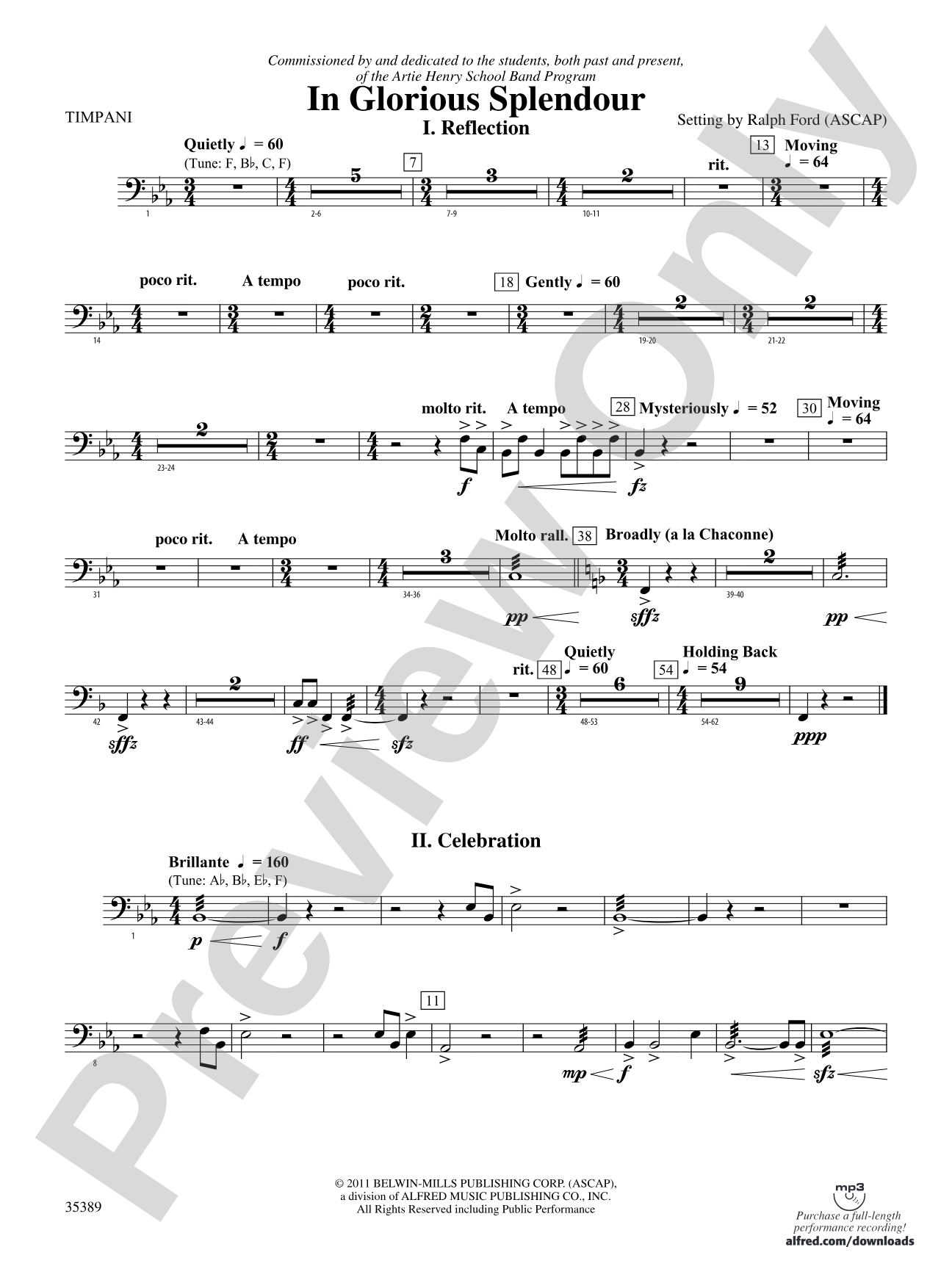 In Glorious Splendour: Timpani