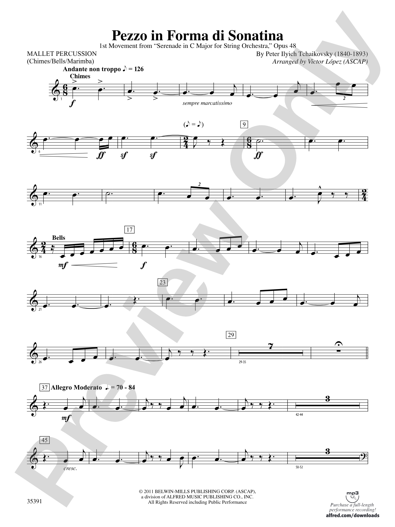 Pezzo in forma di Sonatina: Mallets