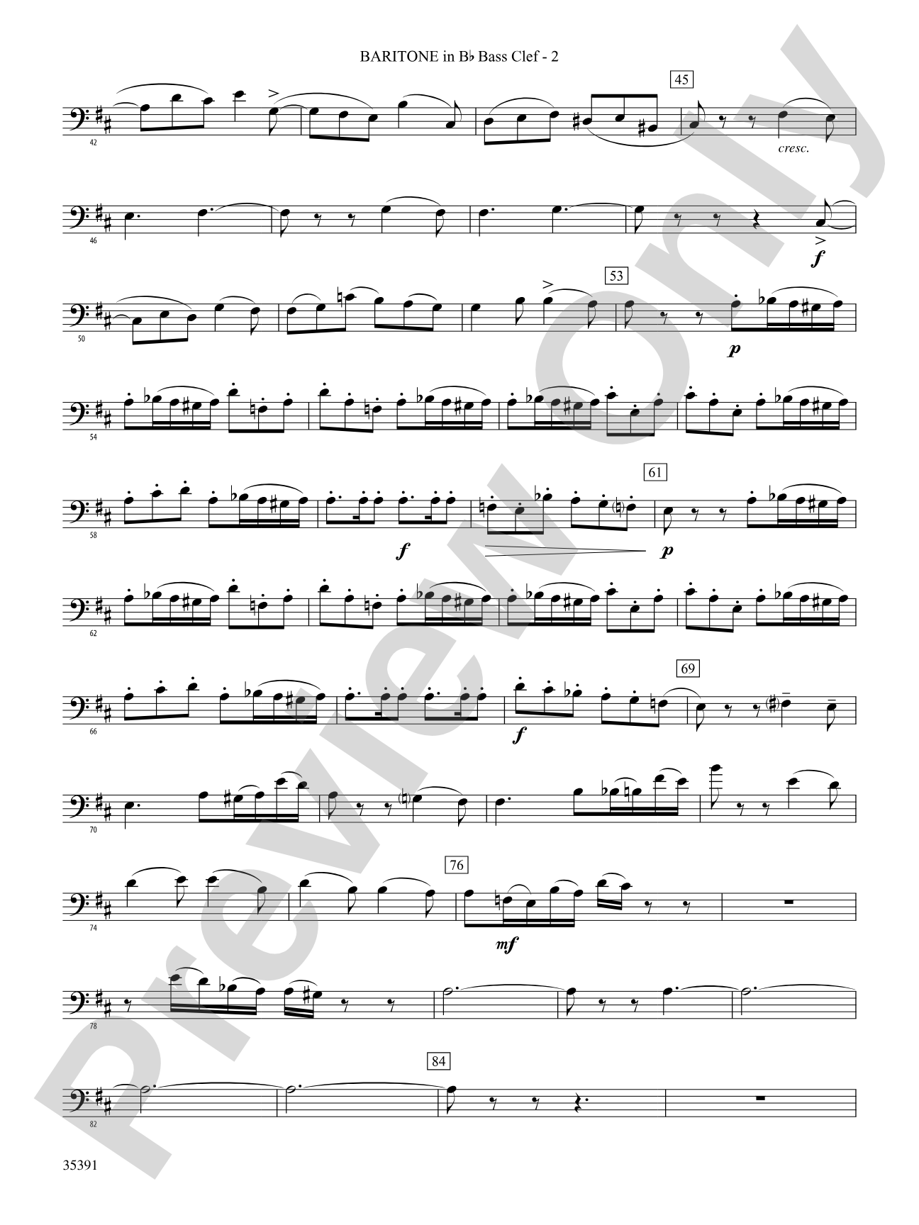 Pezzo in forma di Sonatina: (wp) B-flat Baritone B.C.