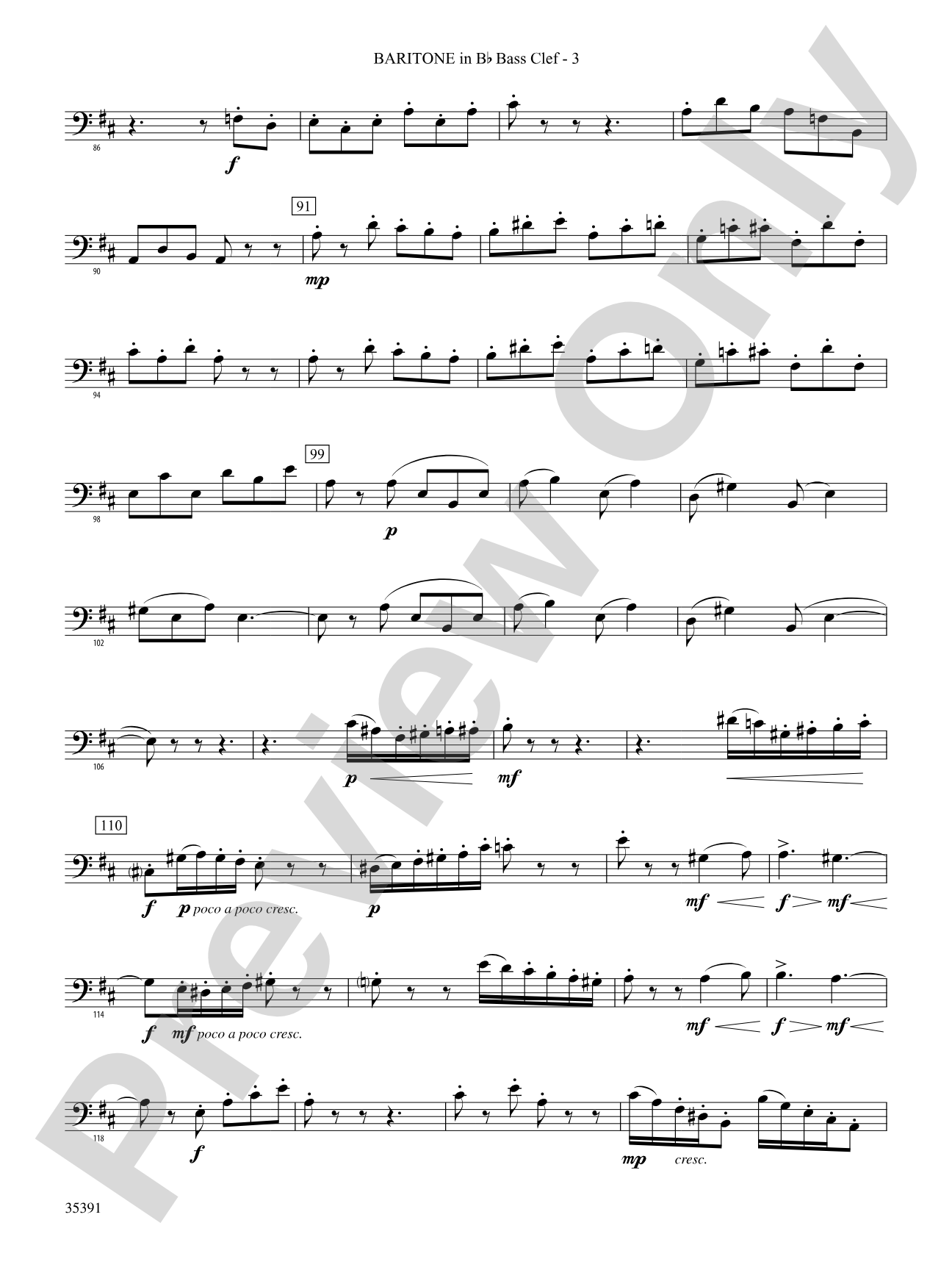 Pezzo in forma di Sonatina: (wp) B-flat Baritone B.C.
