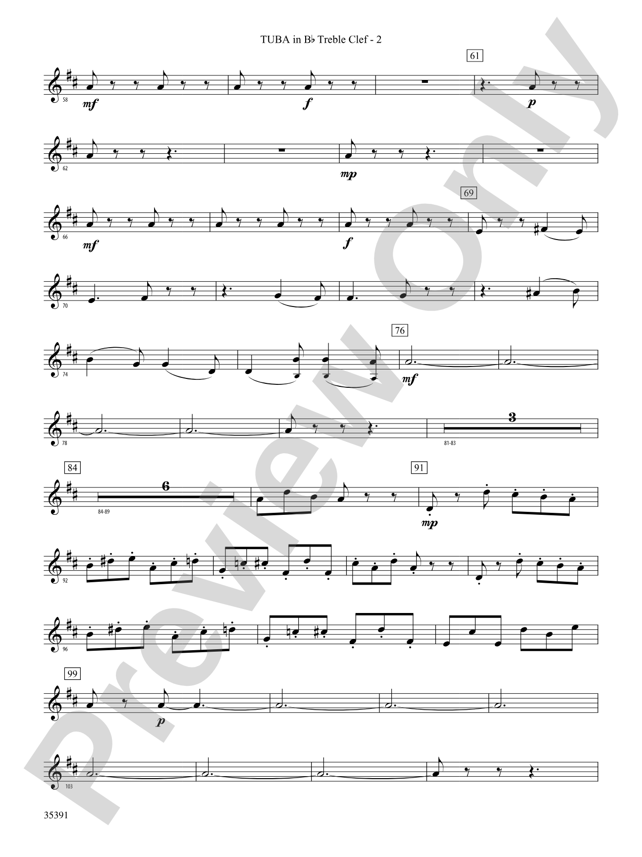 Pezzo in forma di Sonatina: (wp) B-flat Tuba T.C.