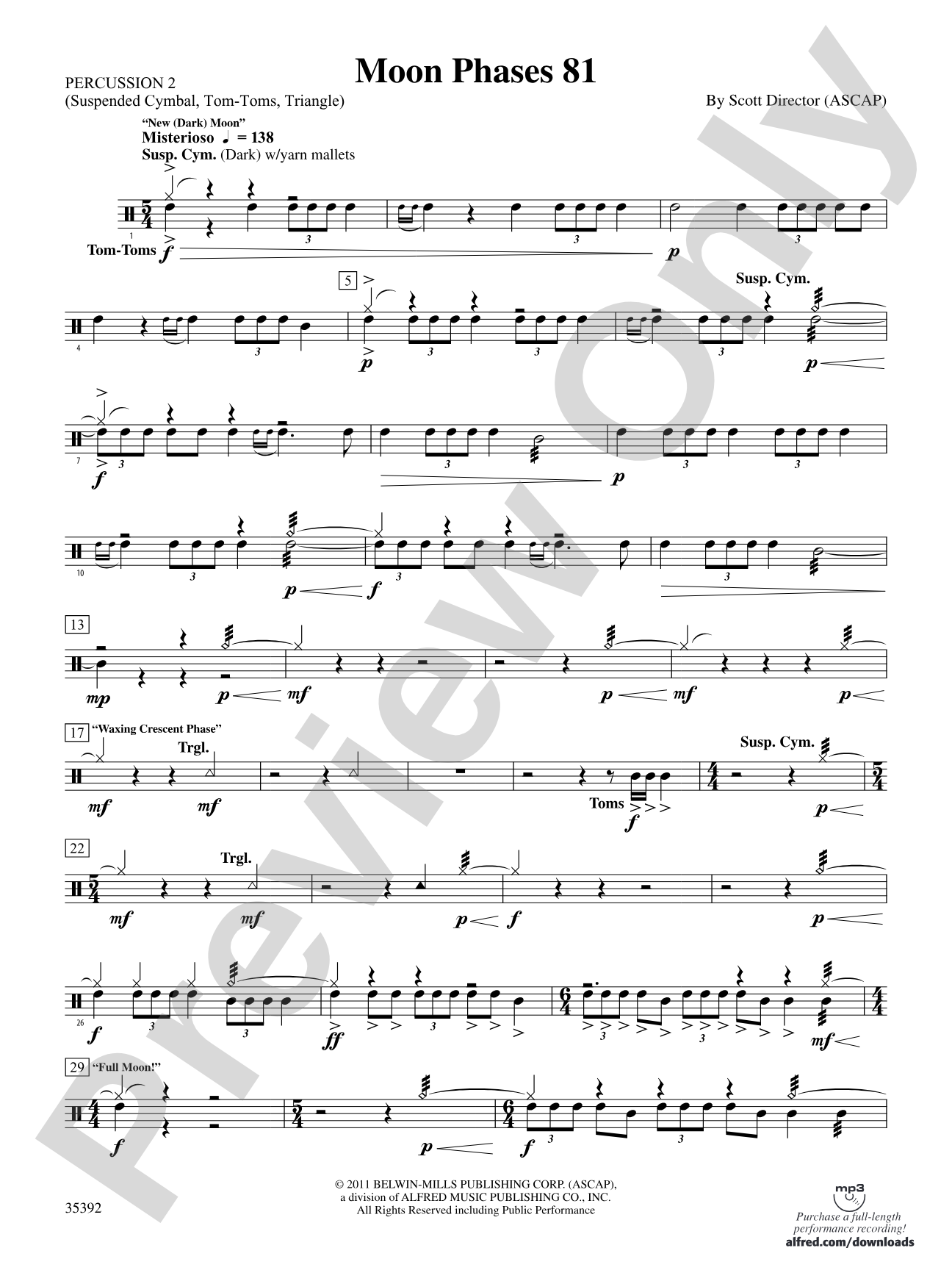 Moon Phases 81: 2nd Percussion