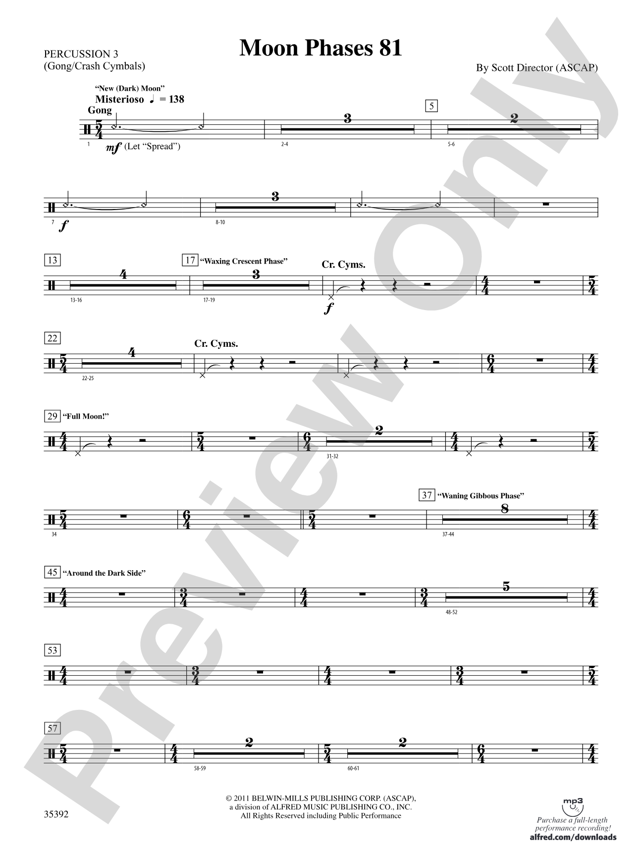 Moon Phases 81: 3rd Percussion
