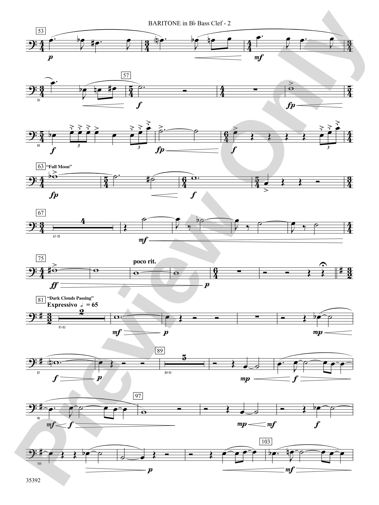 Moon Phases 81: (wp) B-flat Baritone B.C.