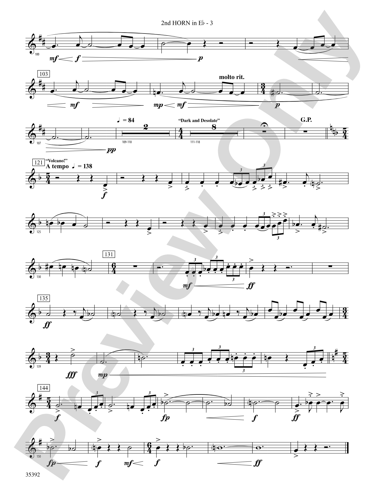 Moon Phases 81: (wp) 2nd Horn in E-flat