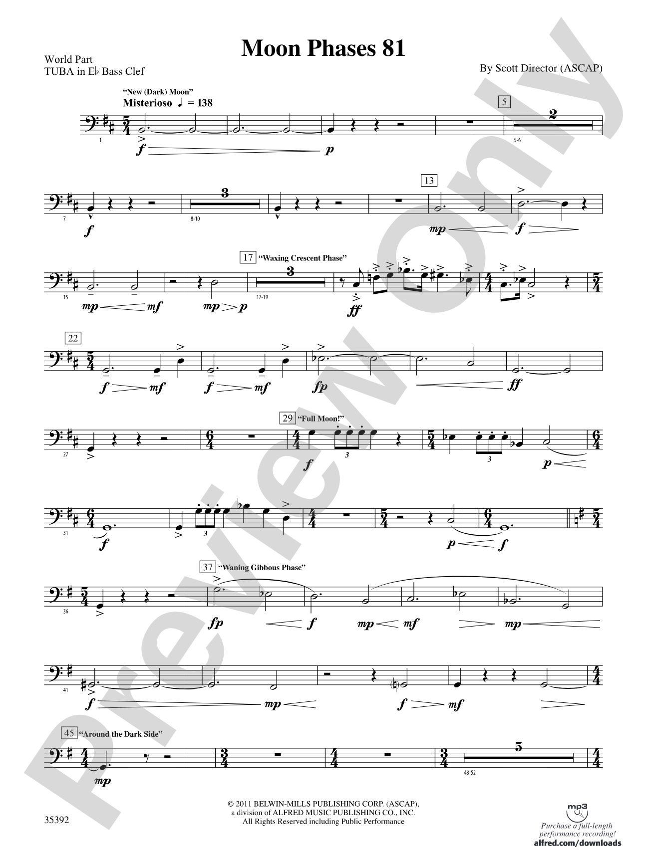 Moon Phases 81: (wp) E-flat Tuba B.C.