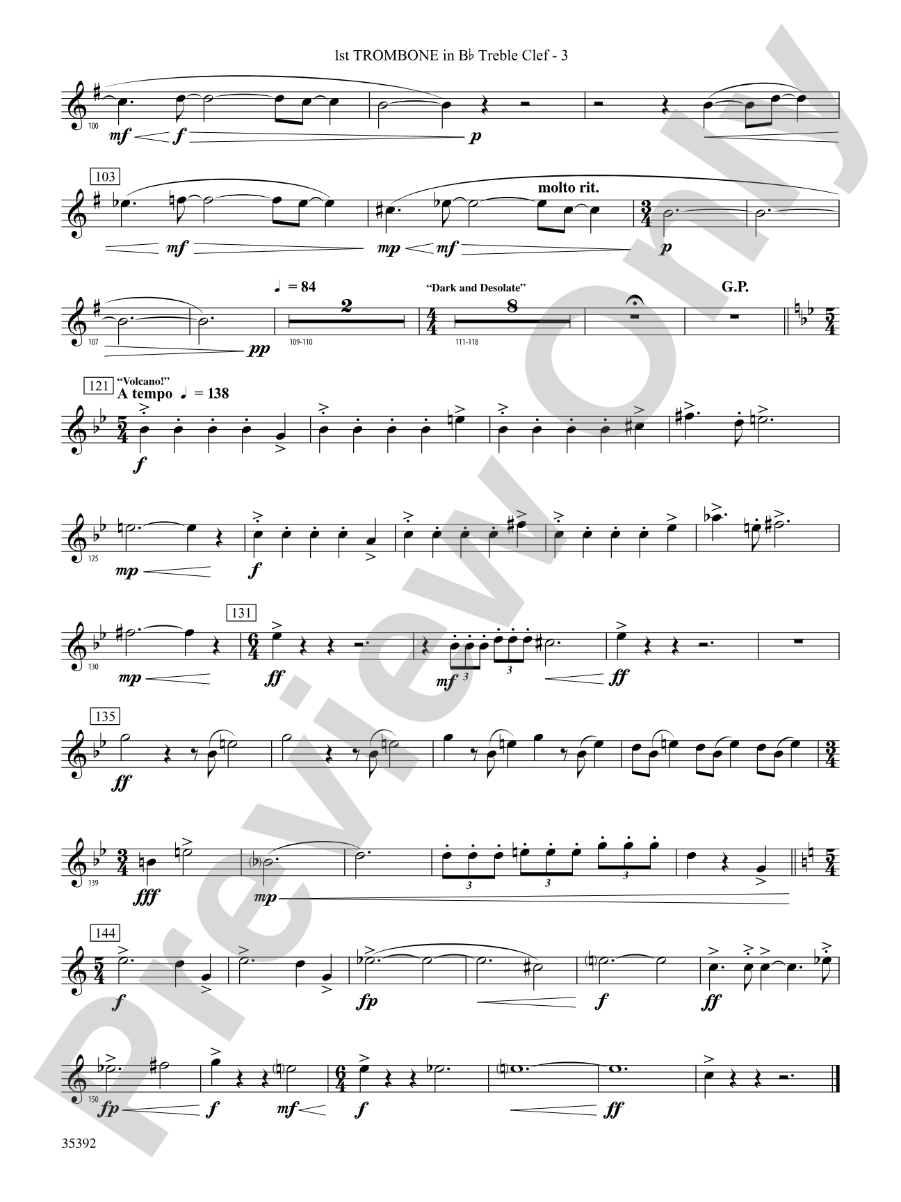 Moon Phases 81: (wp) 1st B-flat Trombone T.C.