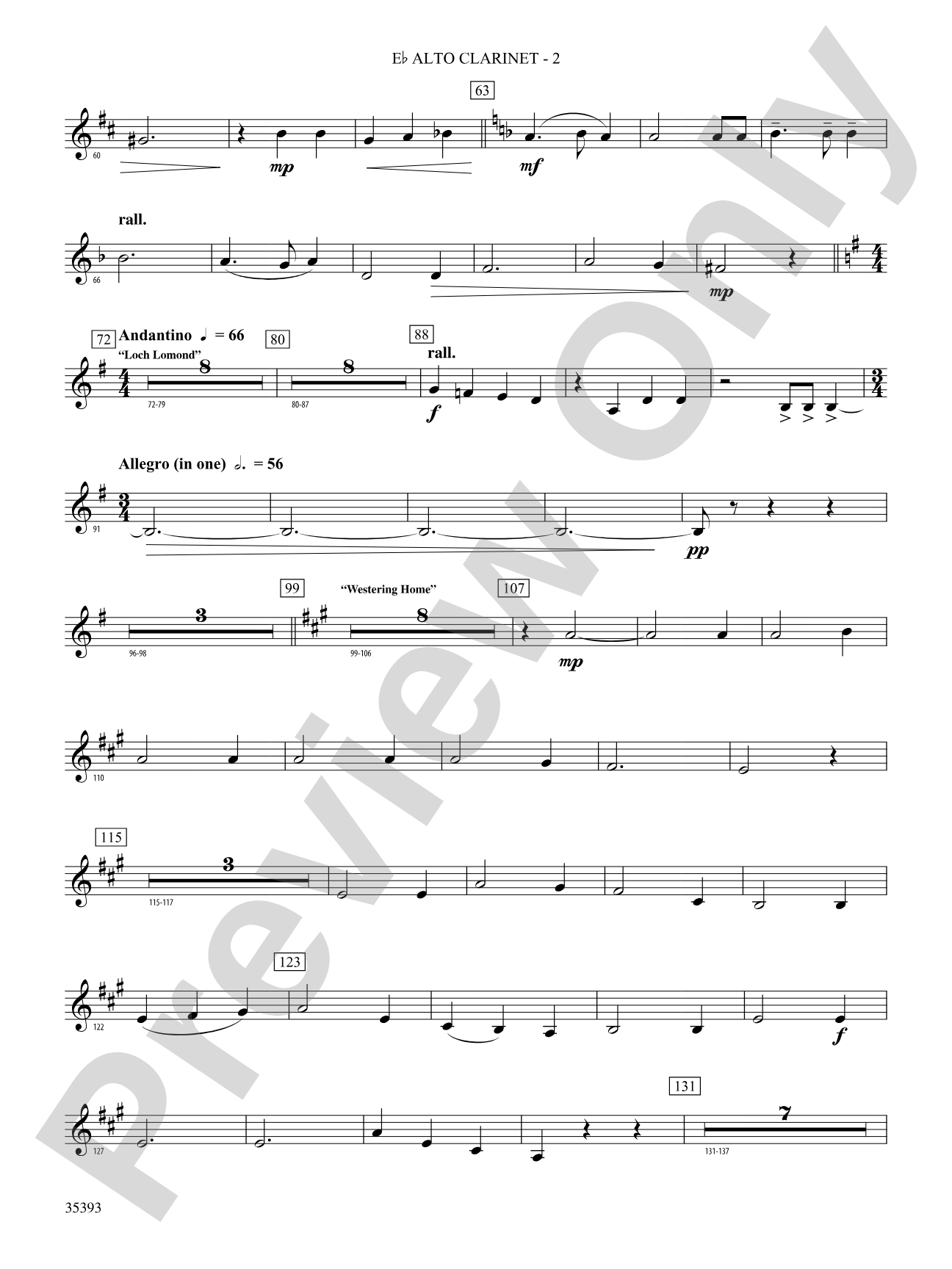 Scotland!: (wp) E-flat Alto Clarinet