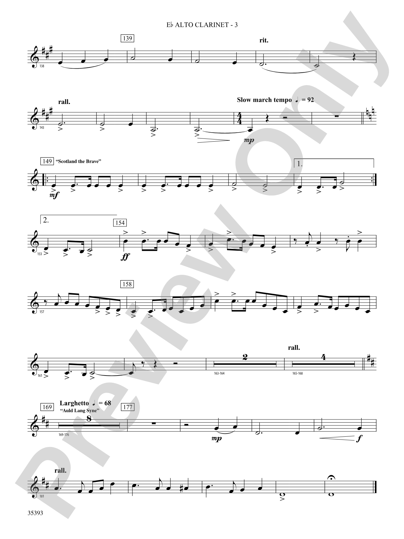 Scotland!: (wp) E-flat Alto Clarinet