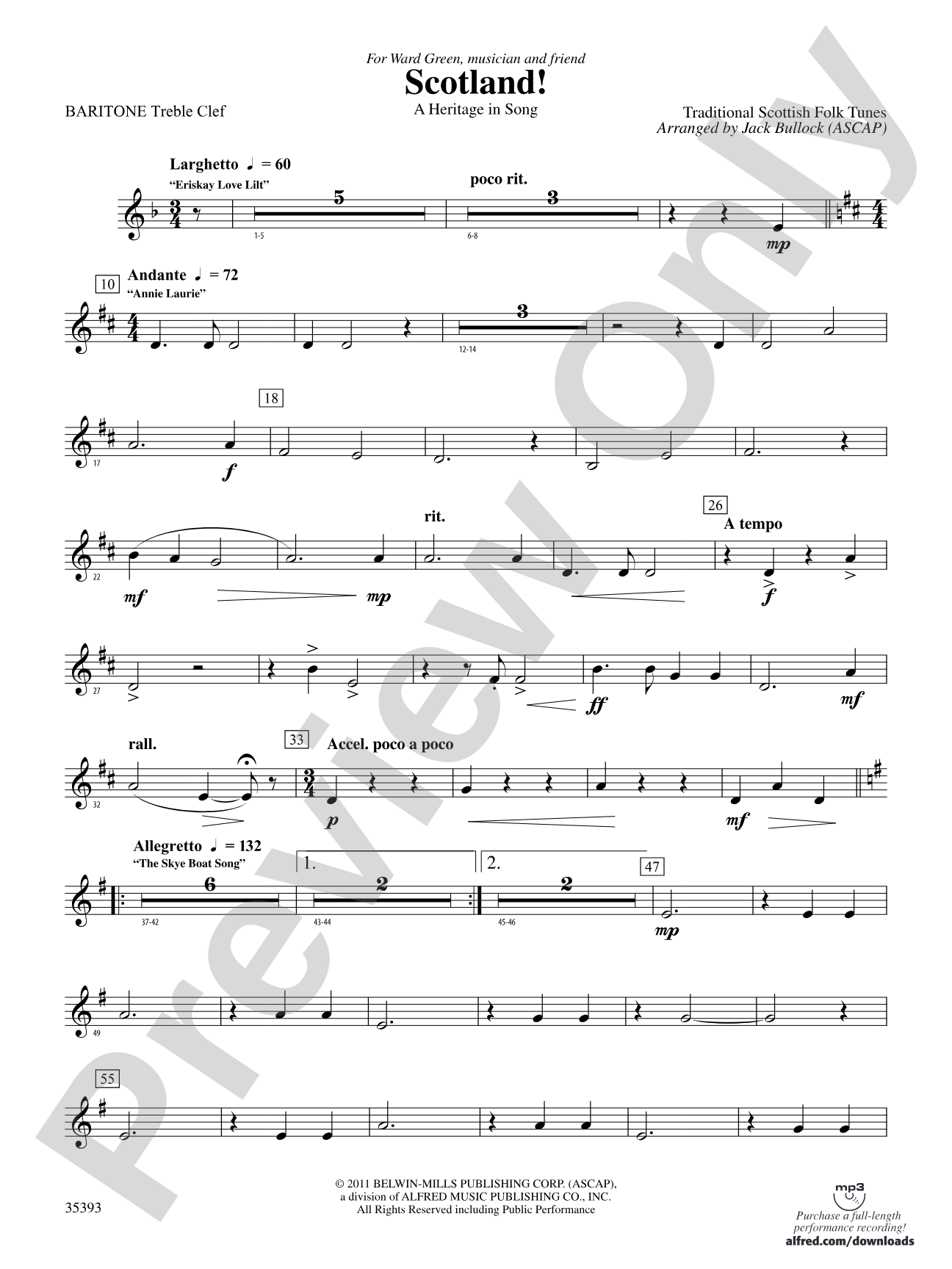 Scotland!: (wp) Baritone T.C.