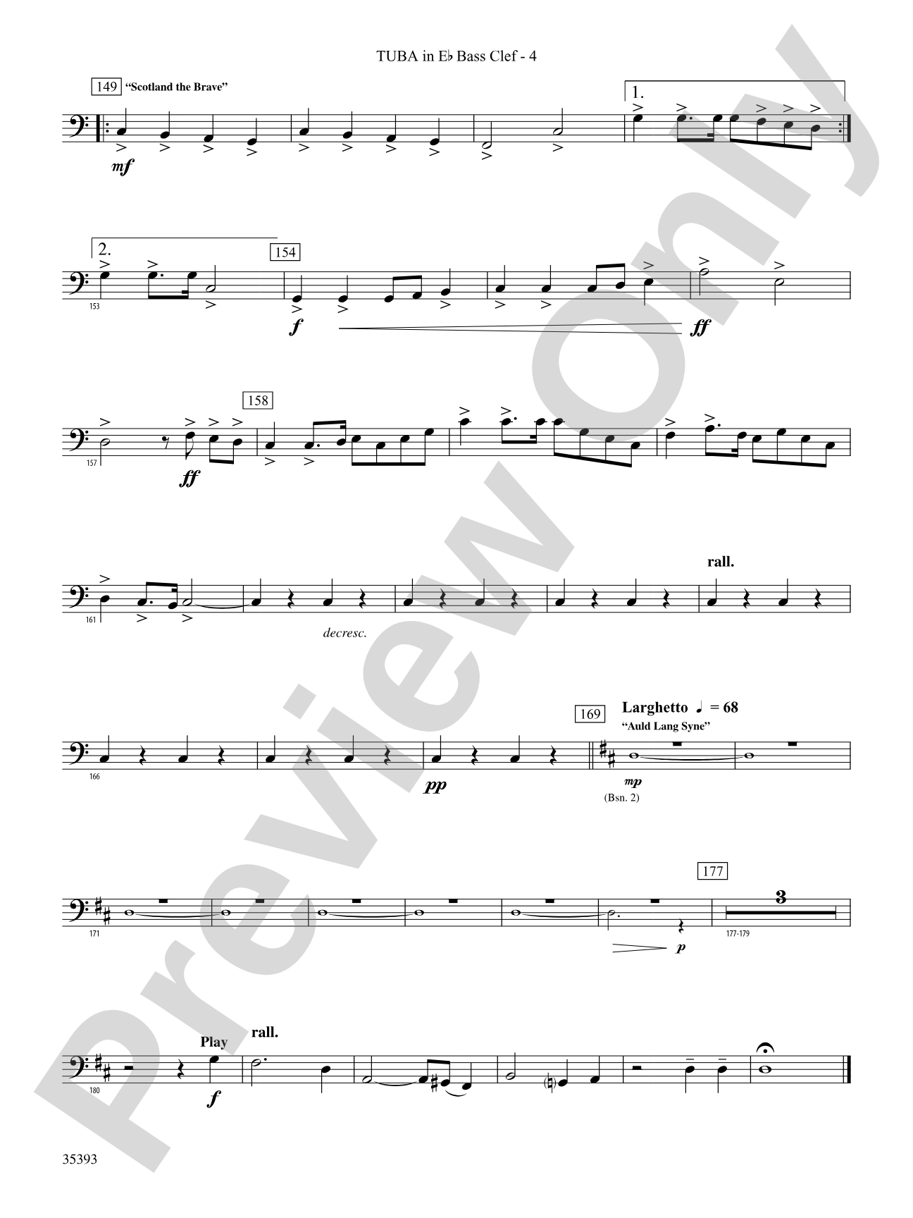 Scotland!: (wp) E-flat Tuba B.C.