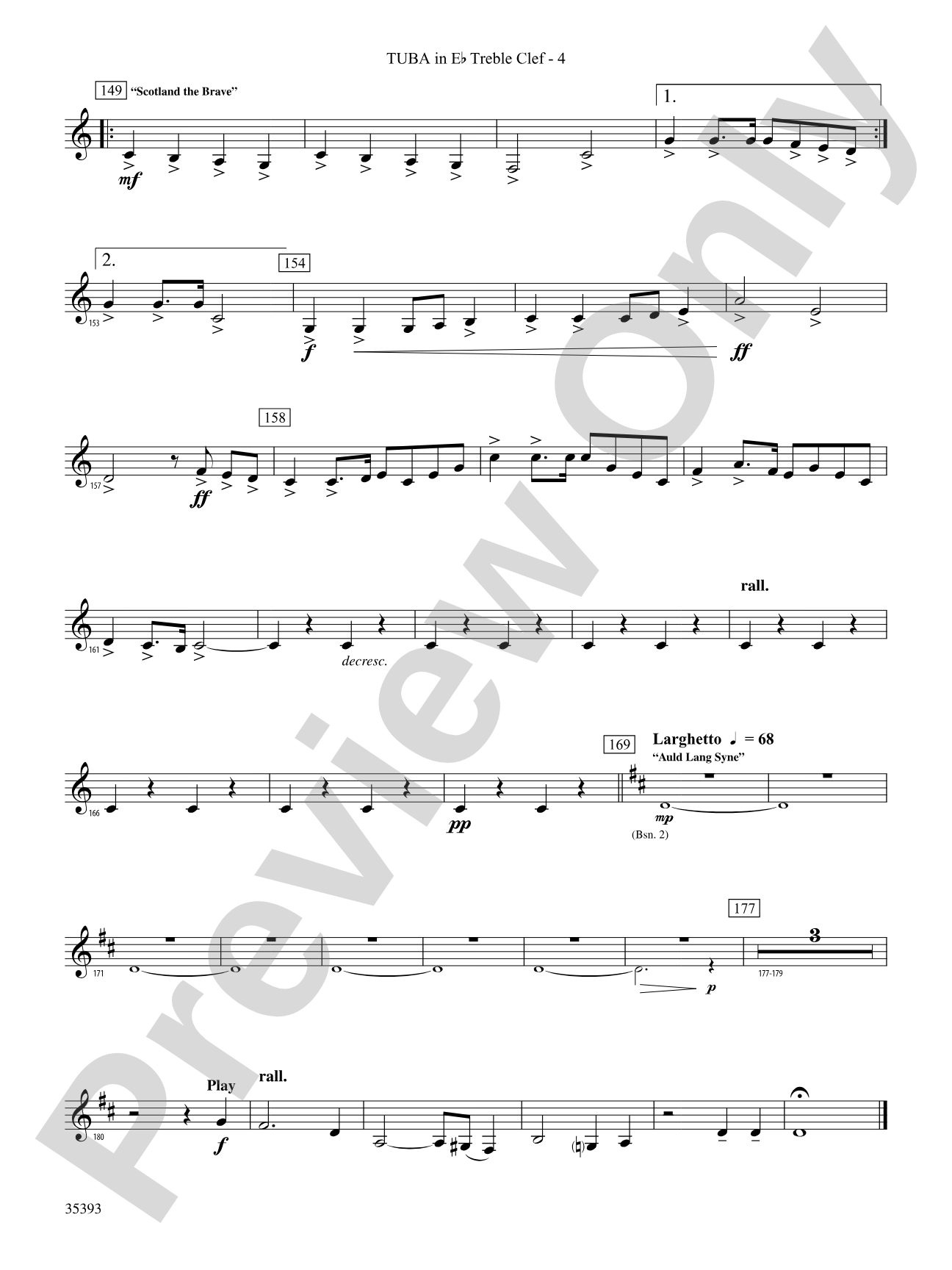 Scotland!: (wp) E-flat Tuba T.C.