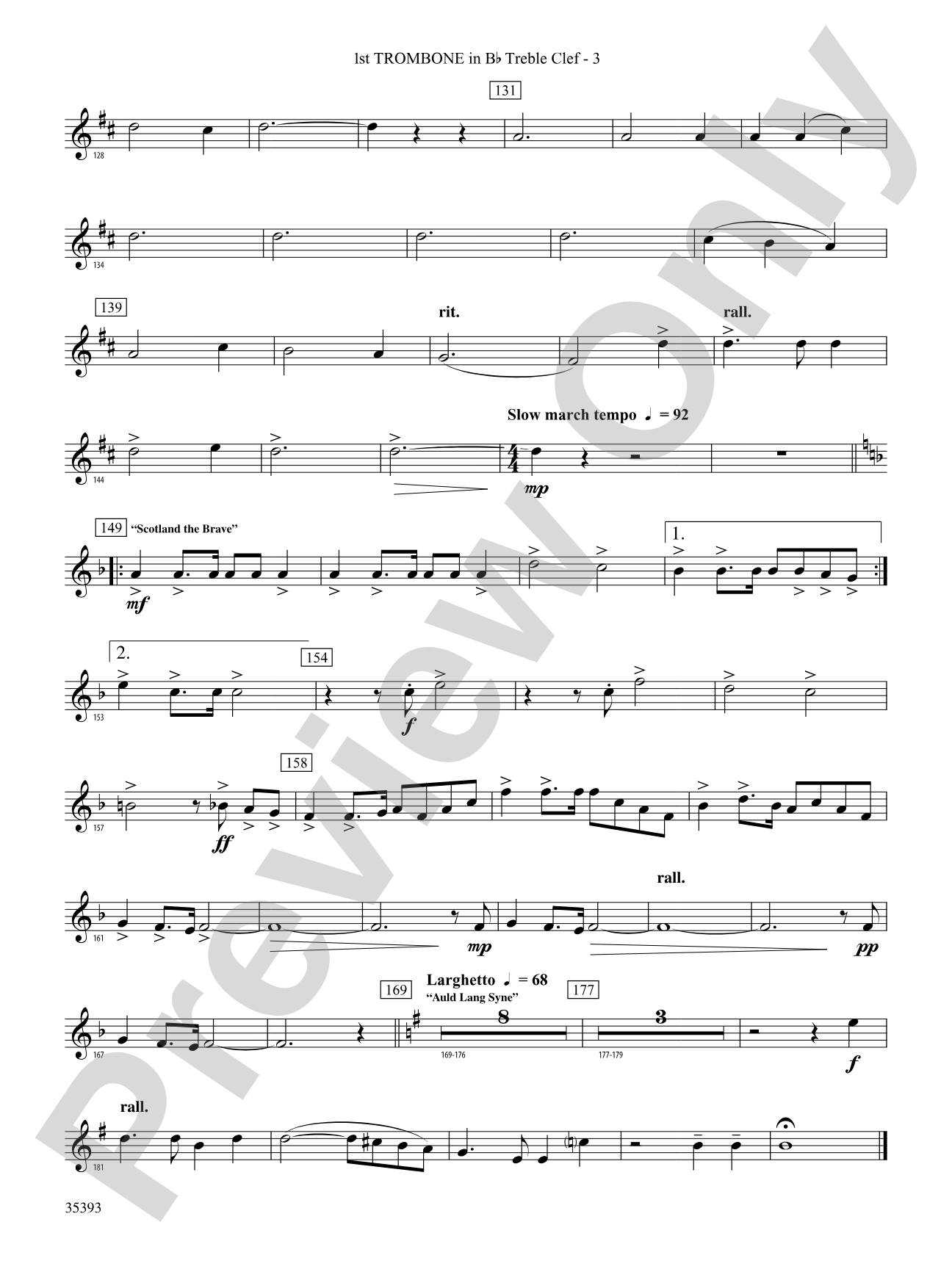 Scotland!: (wp) 1st B-flat Trombone T.C.