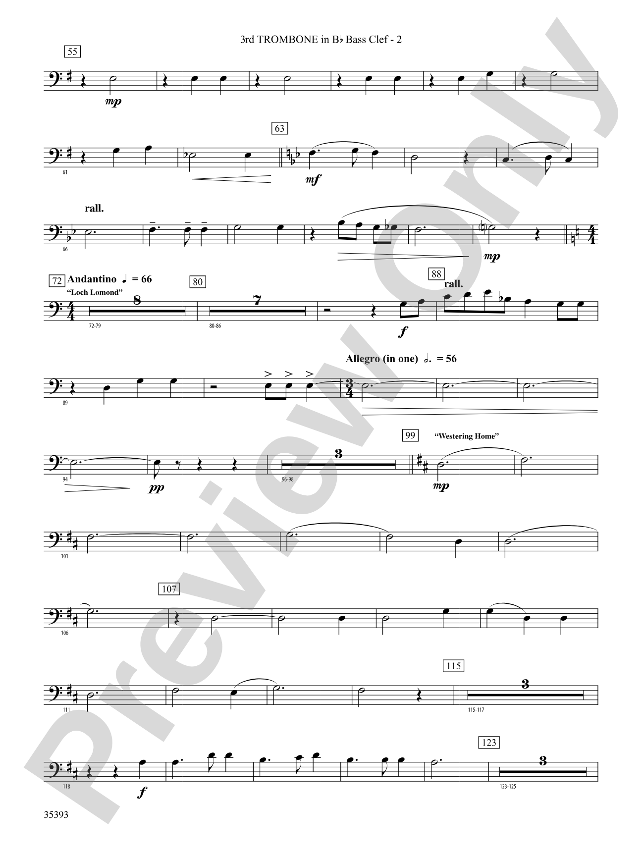 Scotland!: (wp) 3rd B-flat Trombone B.C.