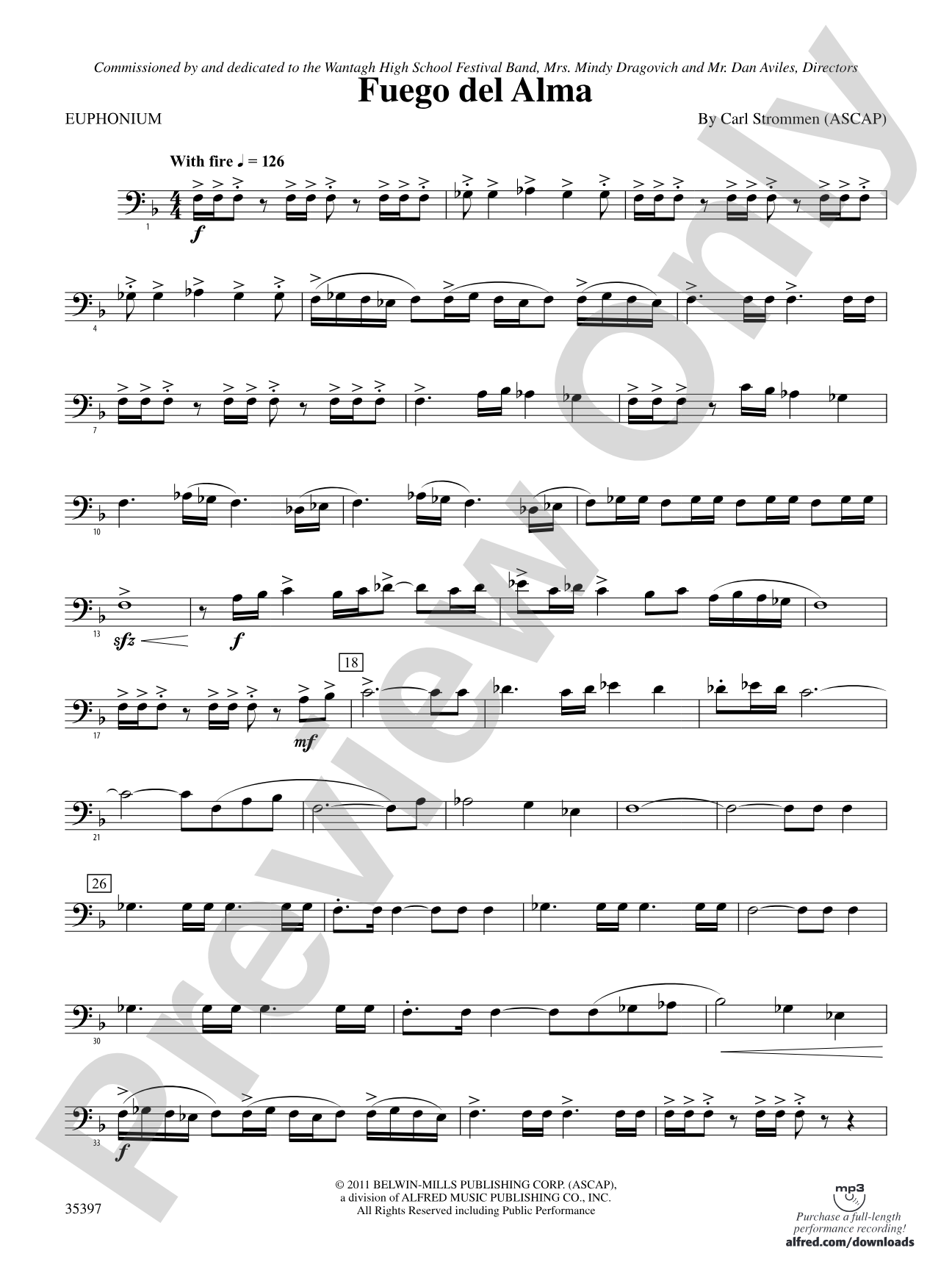 Fuego del Alma: Baritone B.C.